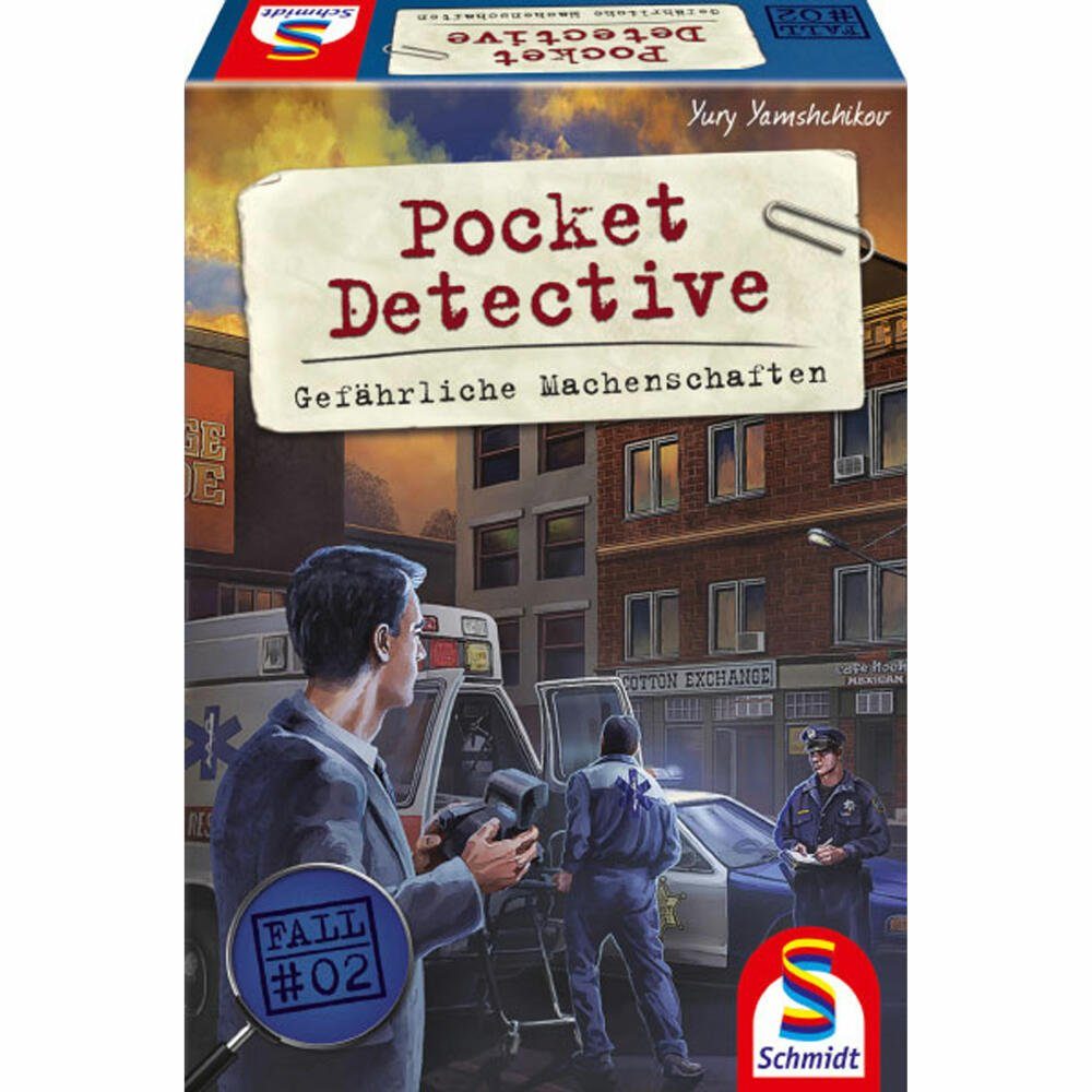 Schmidt Spiele Spiel, Pocket Detective Gefährliche Machenschaften