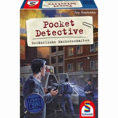 Schmidt Игры Spiel, Pocket Detective Gefährliche Machenschaften
