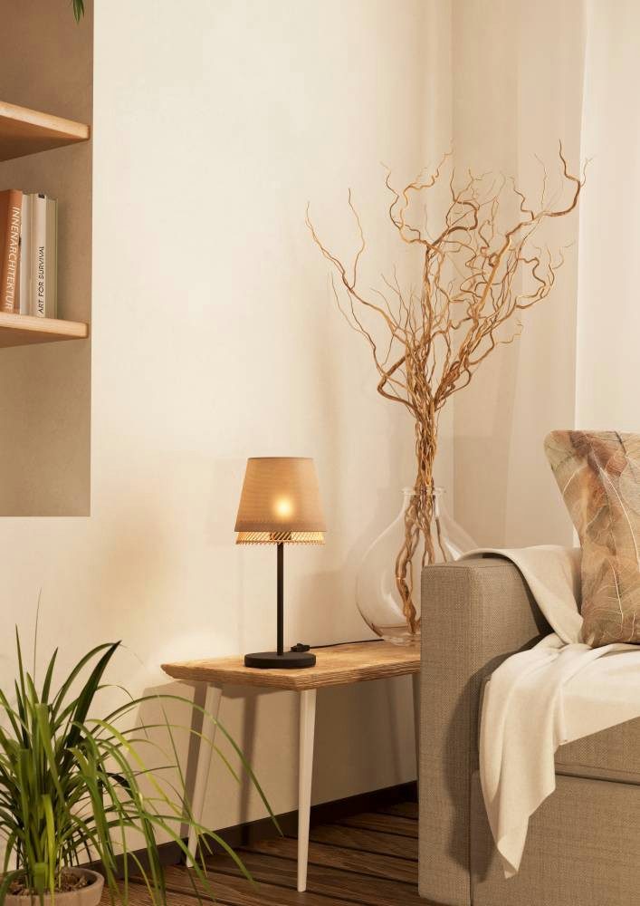 EGLO Tischleuchte TABLEY Tischlampe, Stahl und Textil, E27, IP20, Nachttisc günstig online kaufen