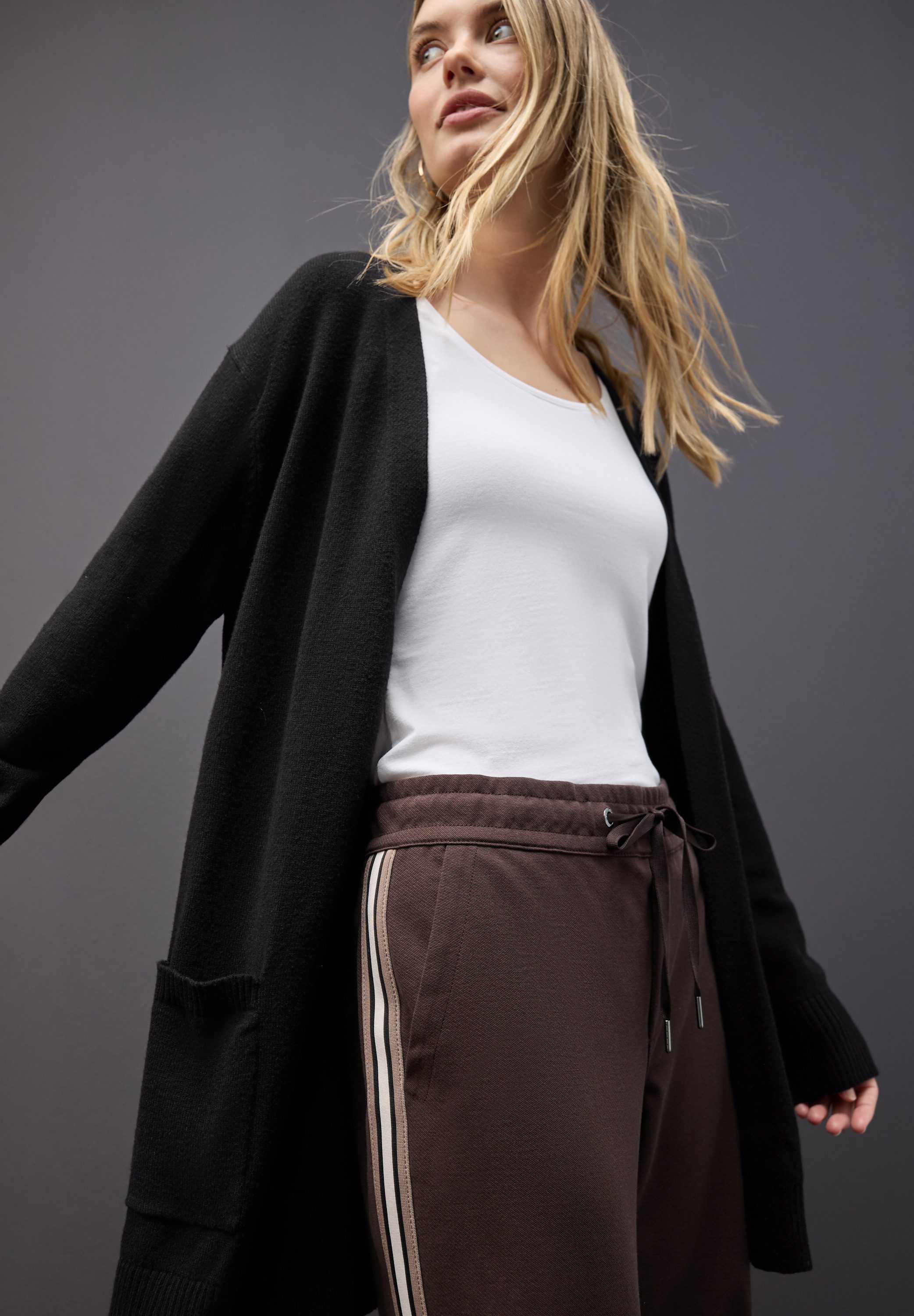 STREET ONE Cardigan ohne Verschluss, offen günstig online kaufen