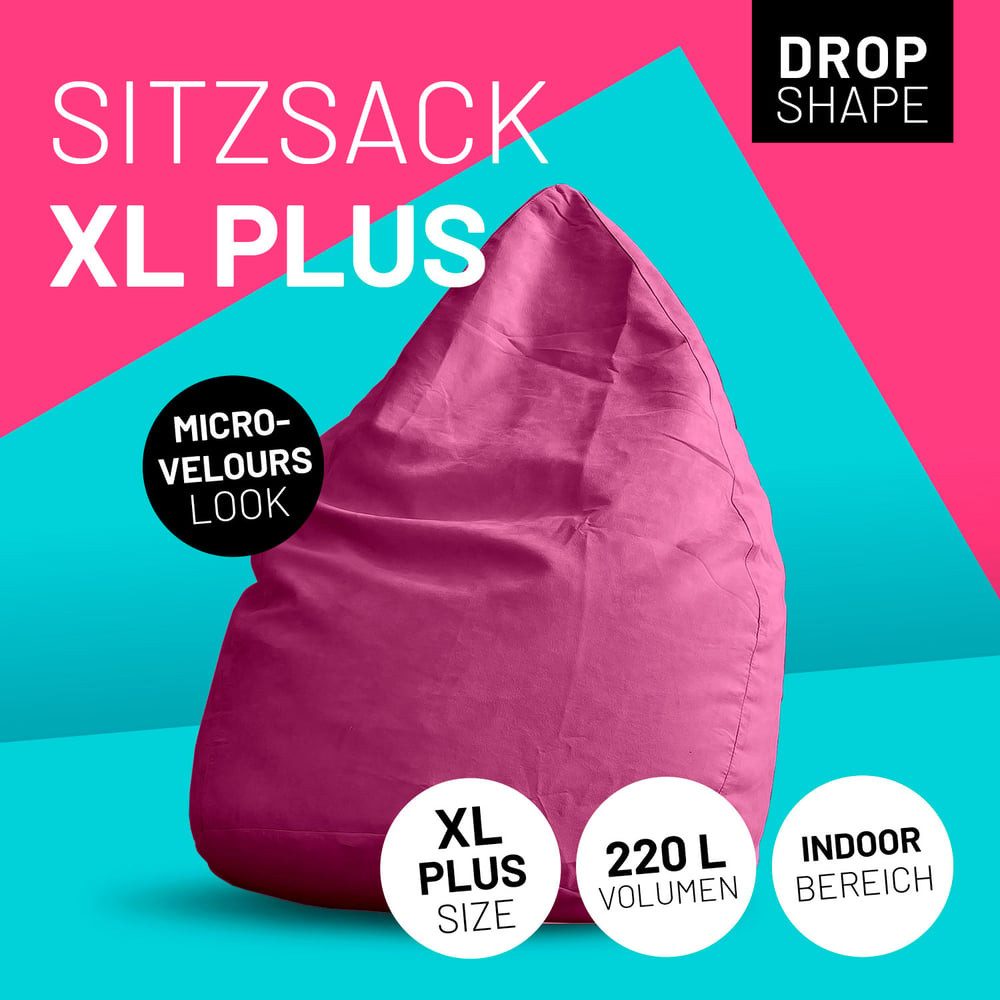 Lumaland Sitzsack Luxury XL PLUS Sitzsack günstig online kaufen
