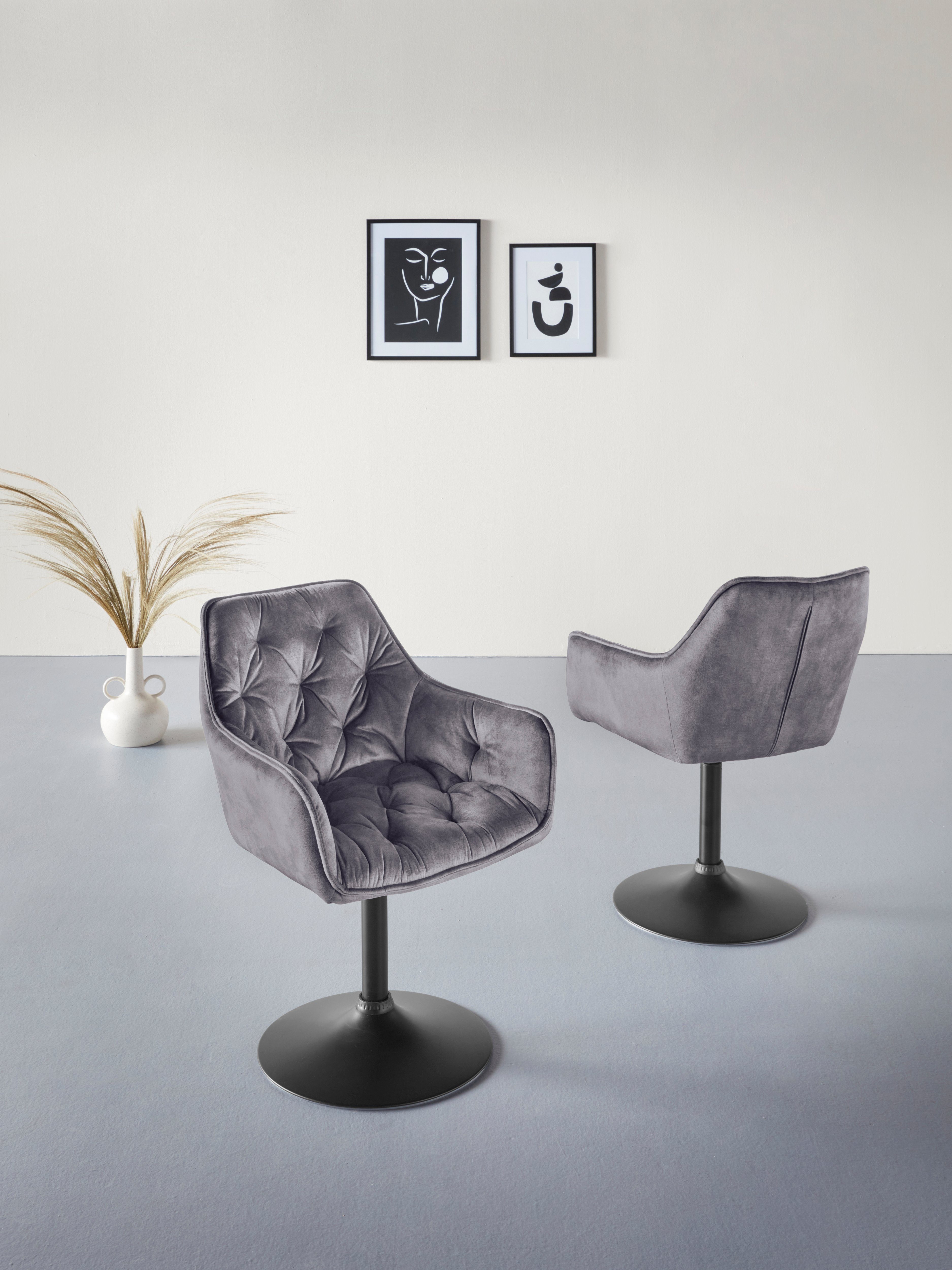 HELA Esszimmerstuhl BIRTE (Set, 1 St), Drehfunktion, als Einzelstuhl oder i günstig online kaufen