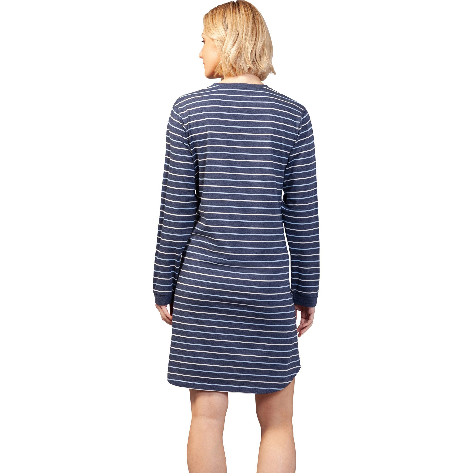 Hajo Nachthemd Damen-Nachthemd Single-Jersey Streifen günstig online kaufen