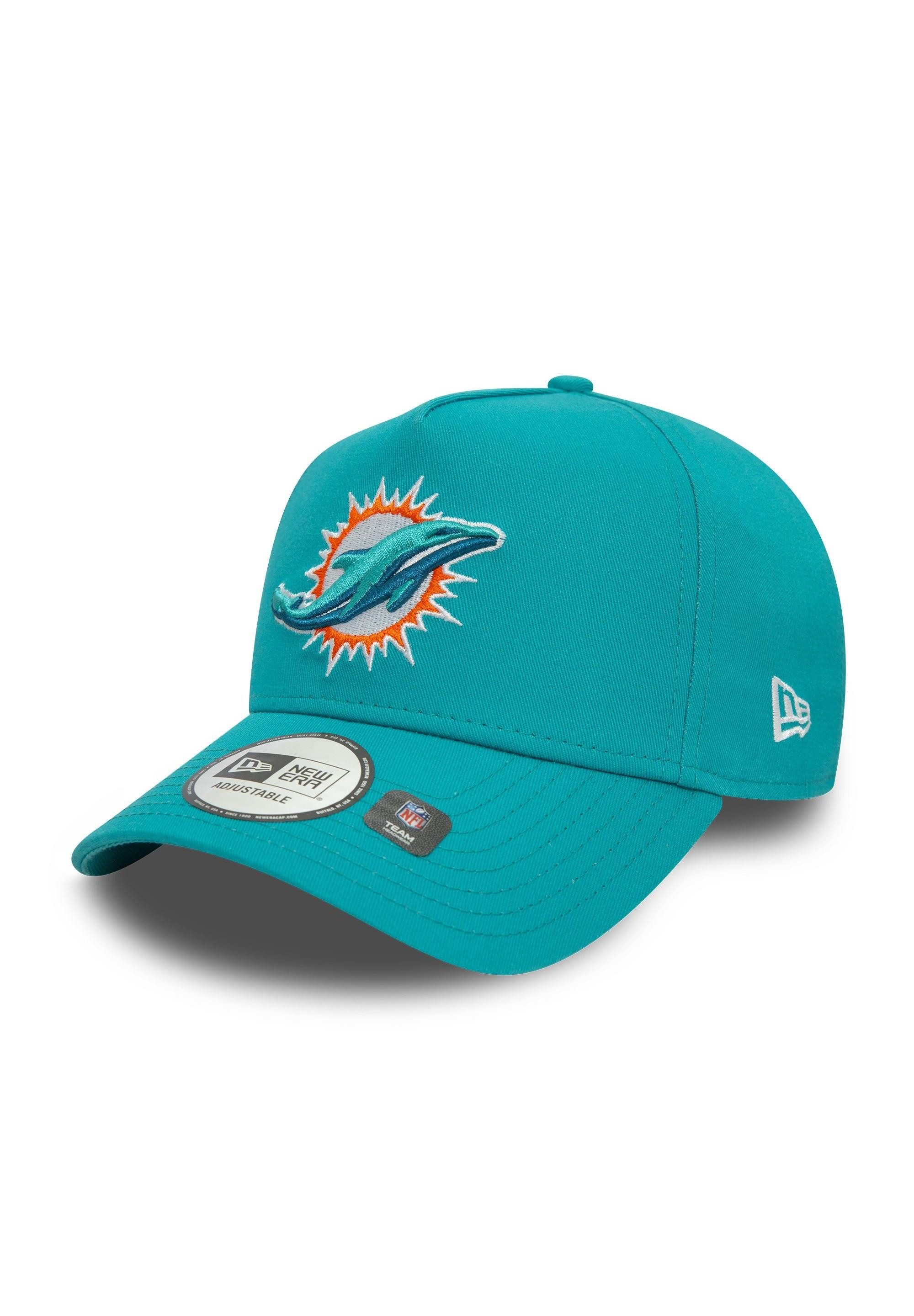 Baseball Cap Miami Dolphins NFL Accessoire für Fans Trucker Cap New Era türkis vers