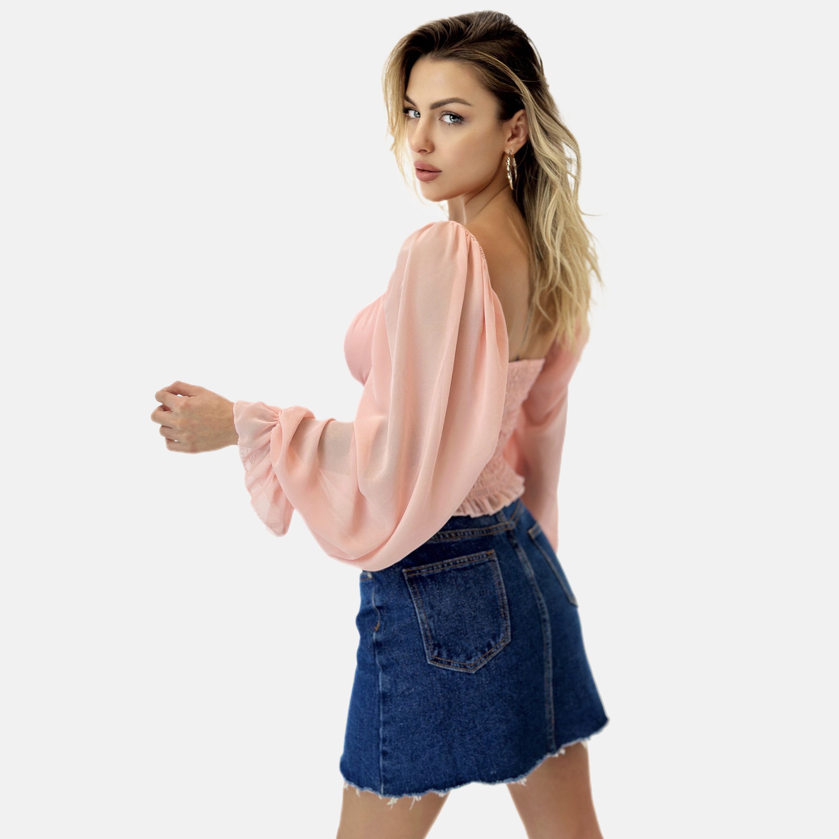 Elara Blusentop Damen Oberteil