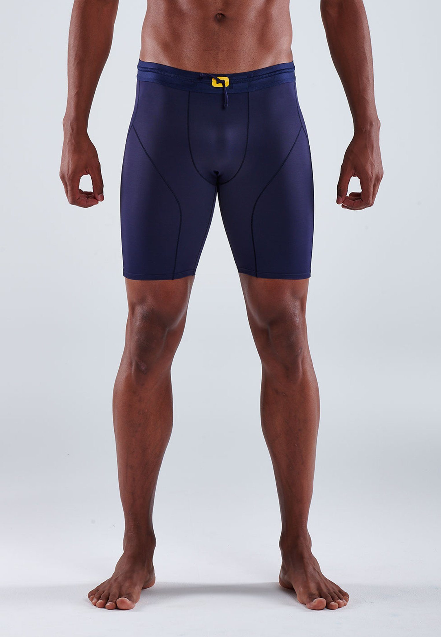 Skins Lauftights S5 Powershorts (1-tlg) navy blue | Trainingshosen