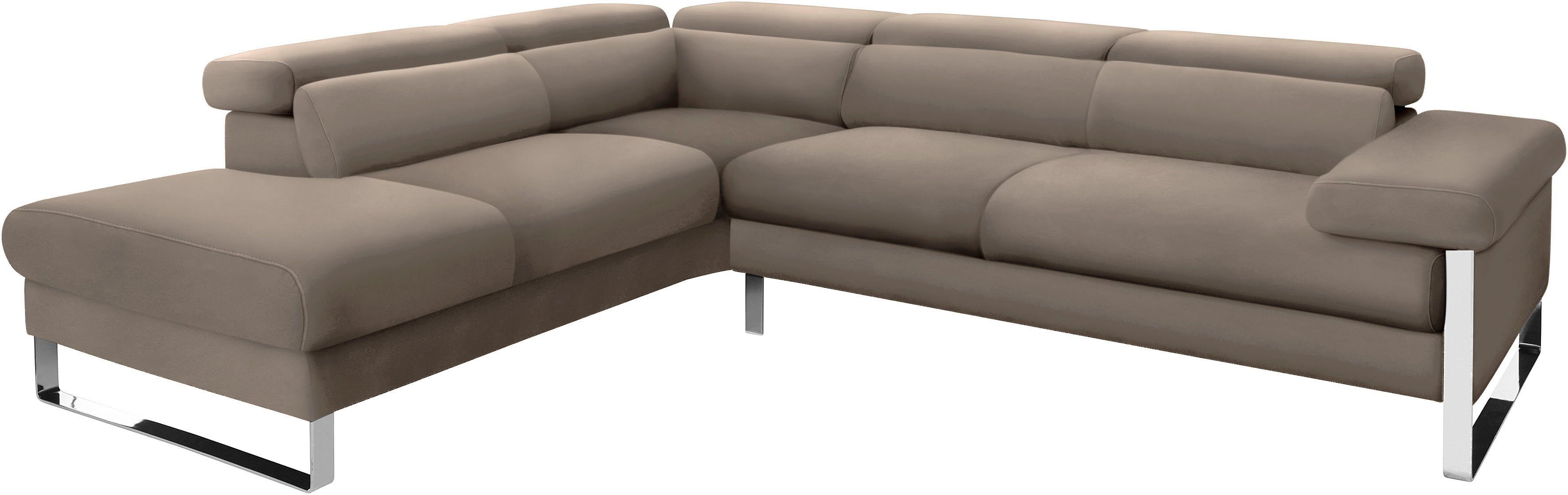 W.SCHILLIG Ecksofa "finn, toller Sitzkomfort, L-Form, hochwertige Verarbeit günstig online kaufen