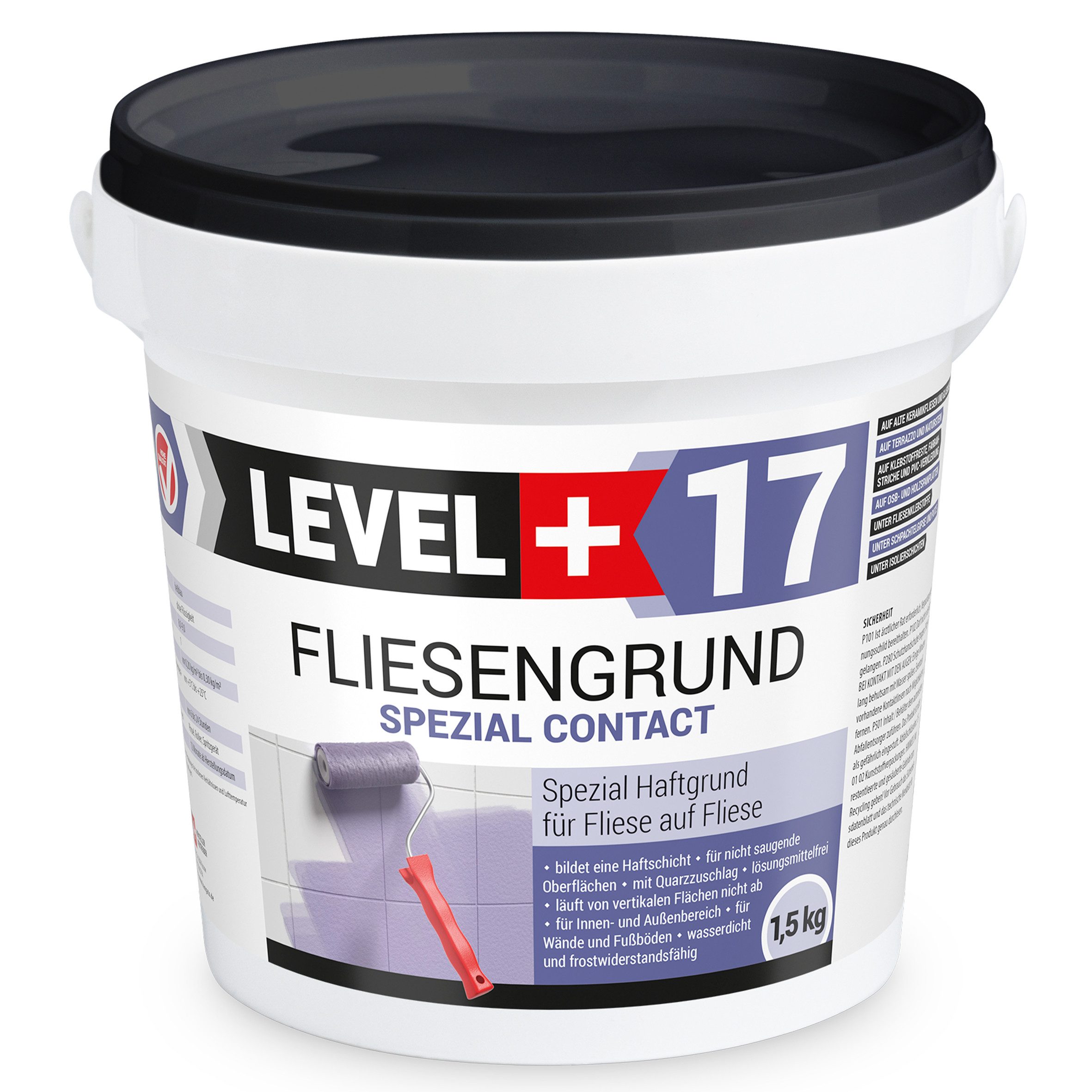 Level+ Haftgrund Fliesengrund Haftgrund Quarzgrund Fliesengrundierung L+17 - 1,5KG