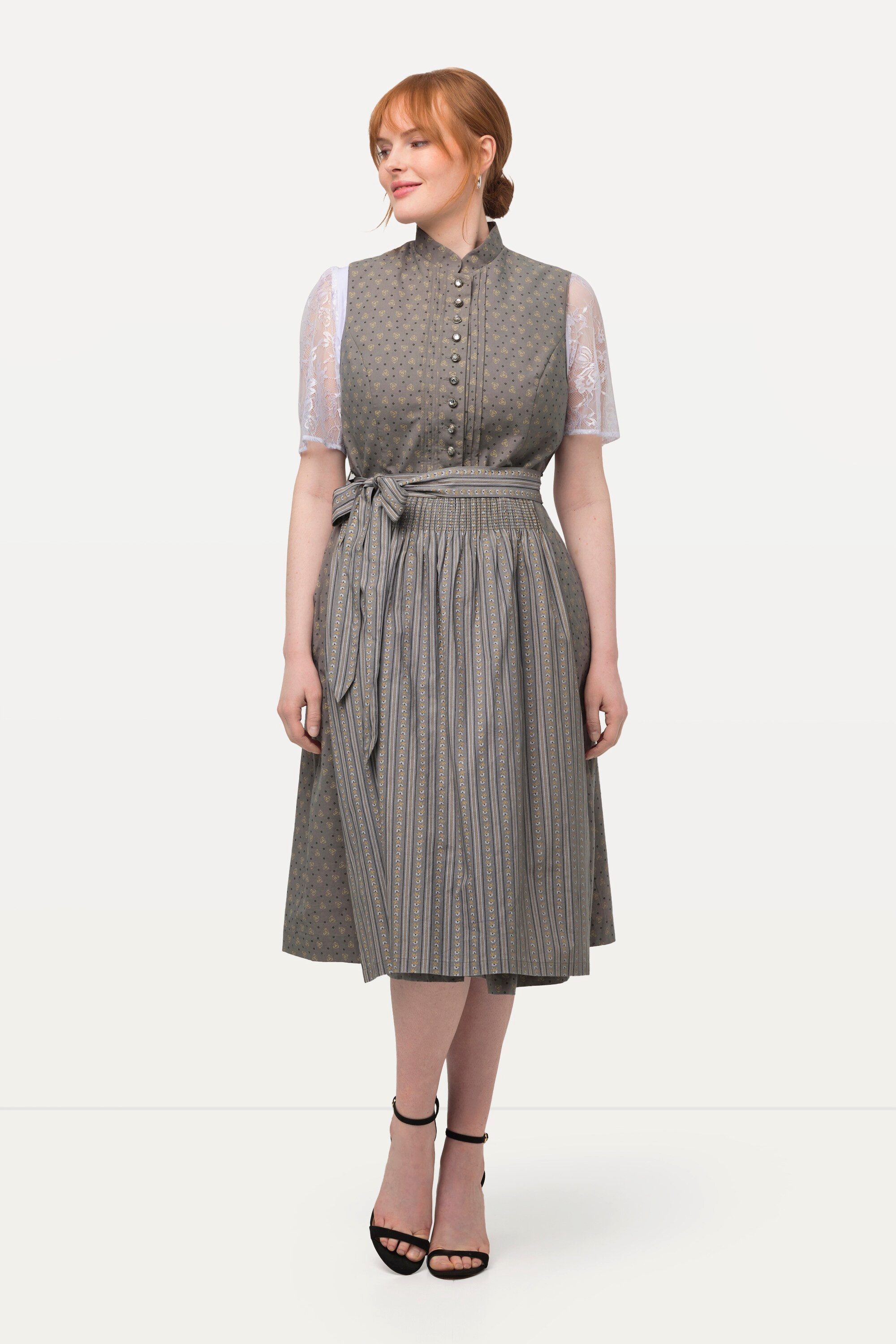 Ulla Popken Dirndl Dirndl Biesen Schmuckknöpfe günstig online kaufen