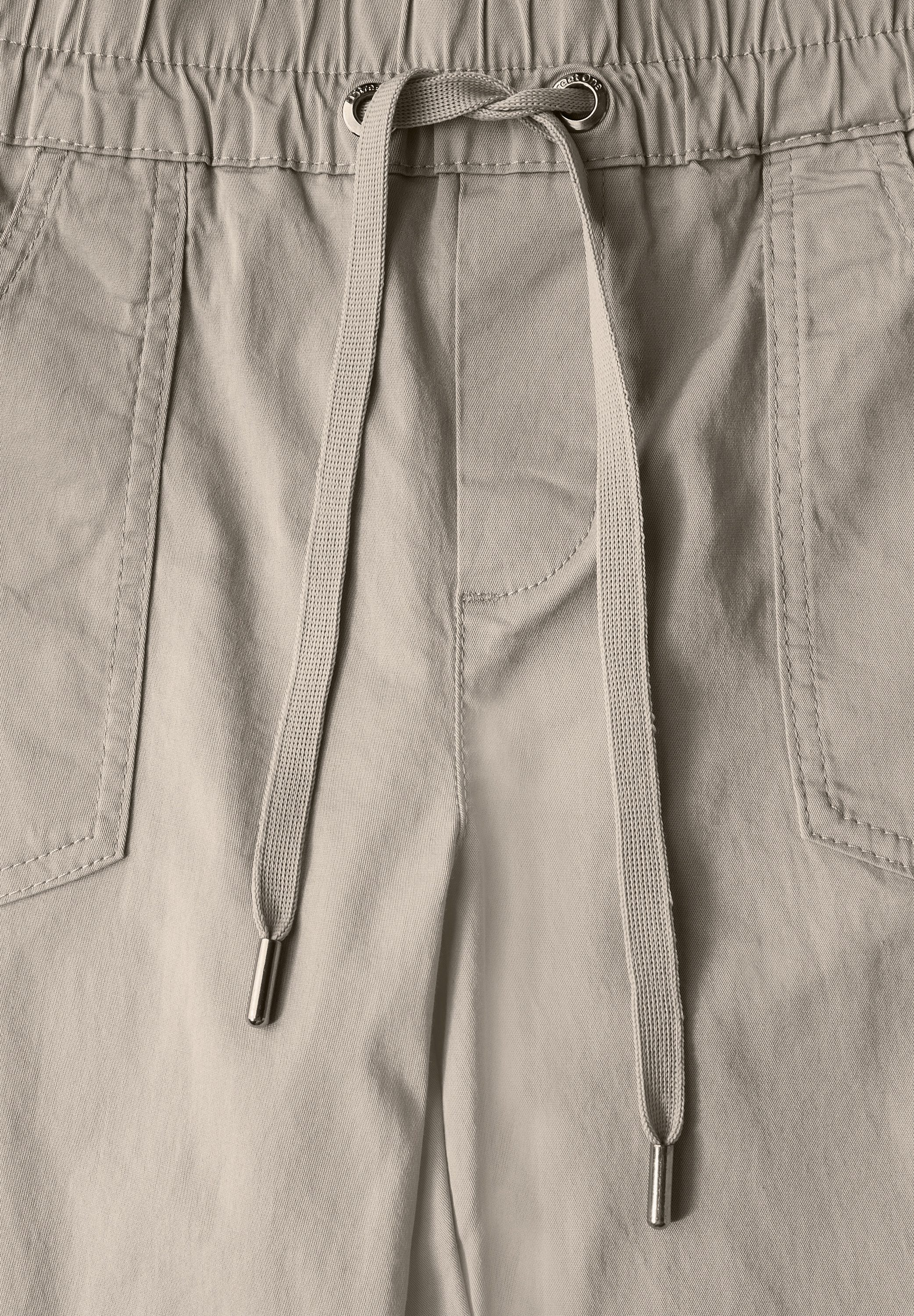 STREET ONE Röhrenhose mit Elastikbund