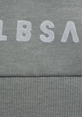 Elbsand Kapuzensweatshirt Svana mit Logoprint, bequemer Hoodie mit seitlichen Schlitzen