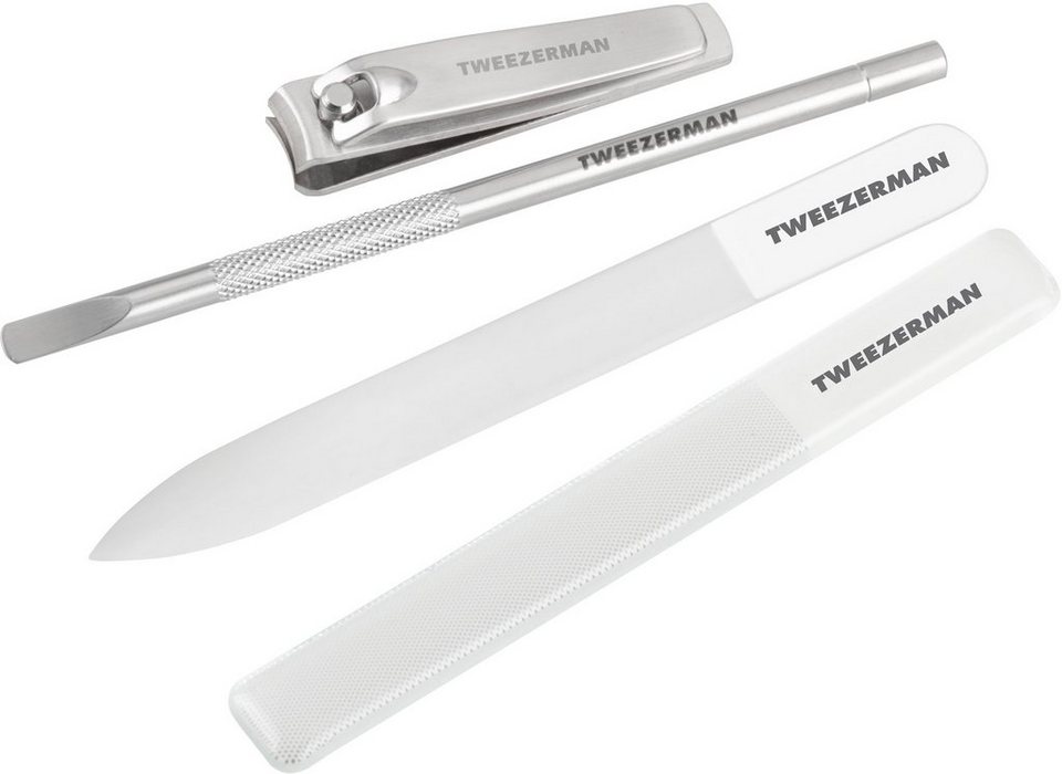 TWEEZERMAN Multi-Tool, 4-tlg., Glas Maniküre Set