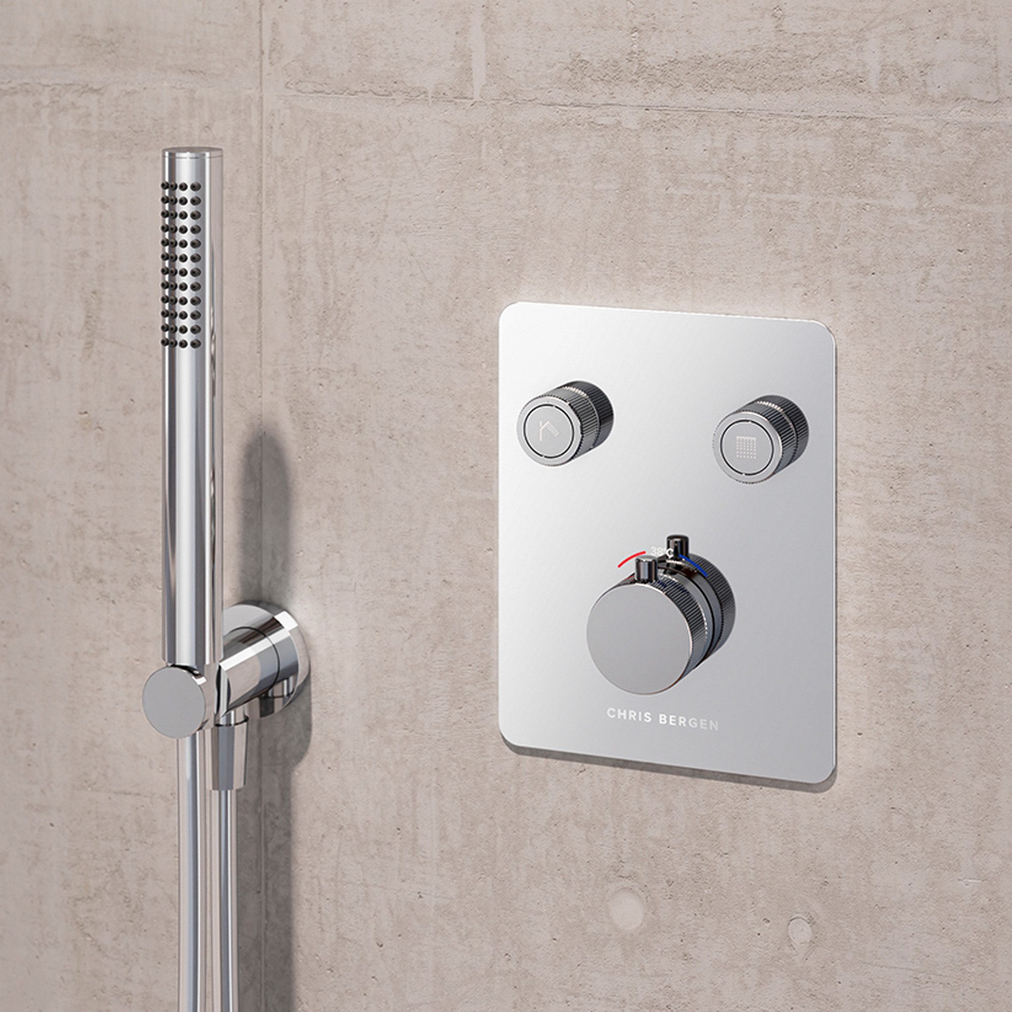 CHRIS BERGEN Brauseschlauch, MADE IN GERMANY günstig online kaufen