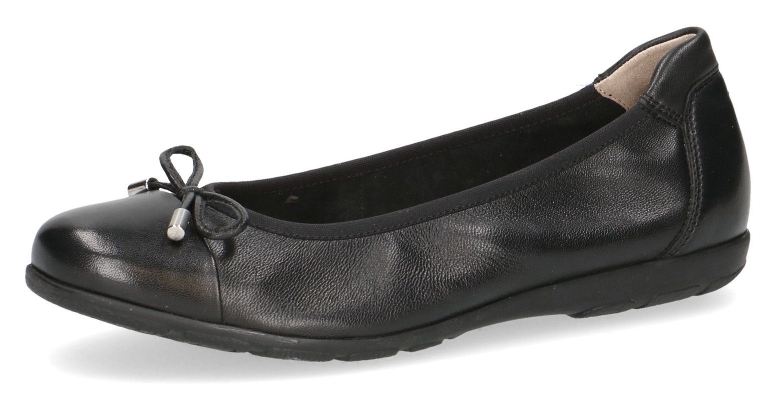 Caprice Damen Ballerina Schleife Leder 9-22102-42 Produktbild-Vorschau 6