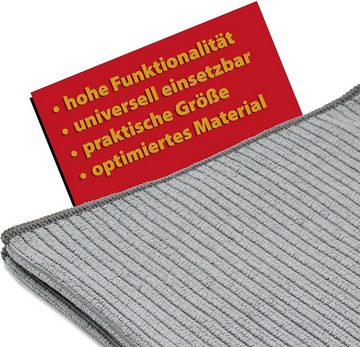 FixedByU antibakteriell Wischtuch Putztuch für Bad Küche Haushalt 40x40cm Mikrofasertuch (40x40 cm, 9-tlg)