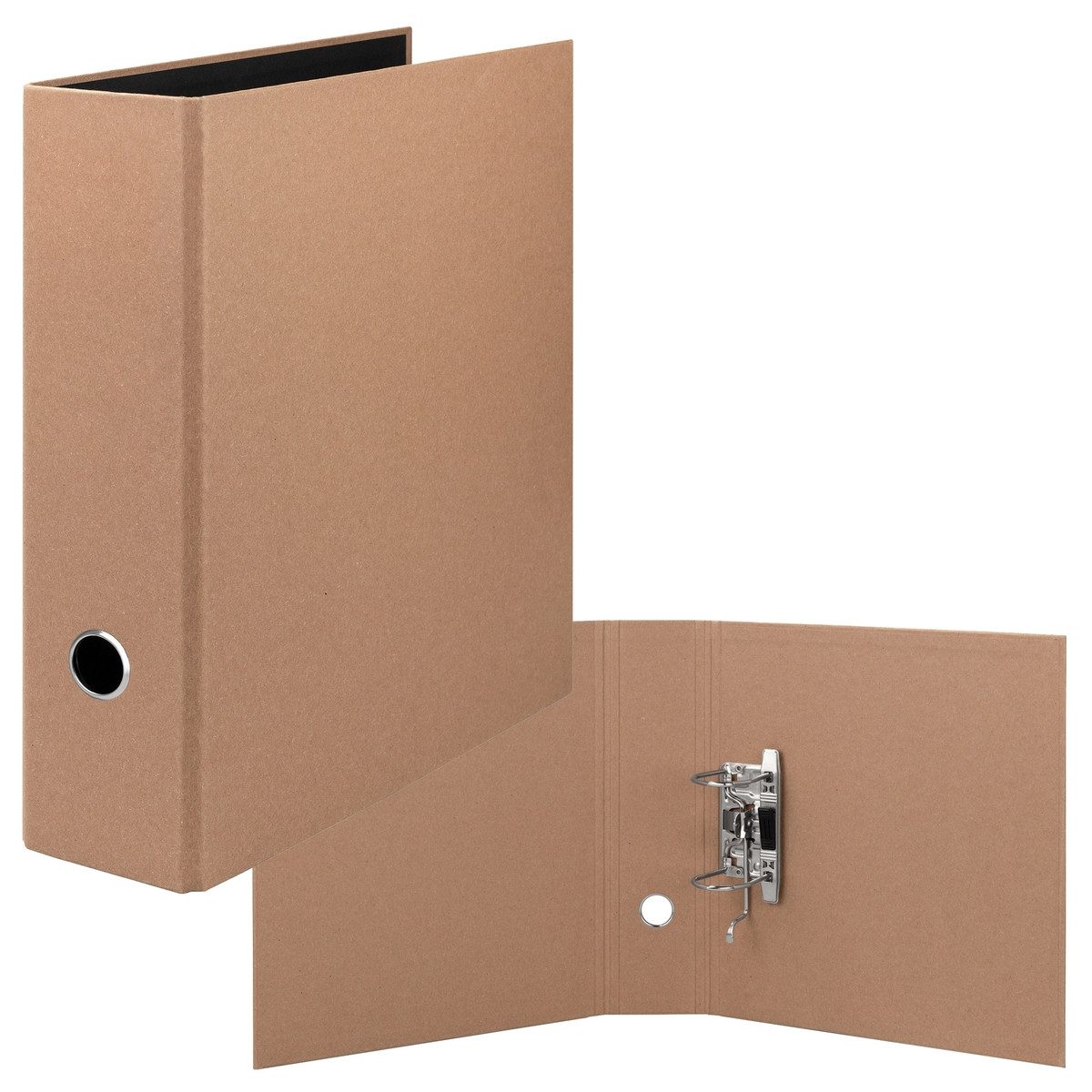 Rössler Aktenordner RÖSSLER Ordner S.O.H.O. mit Hebelmechanik braun 85mm