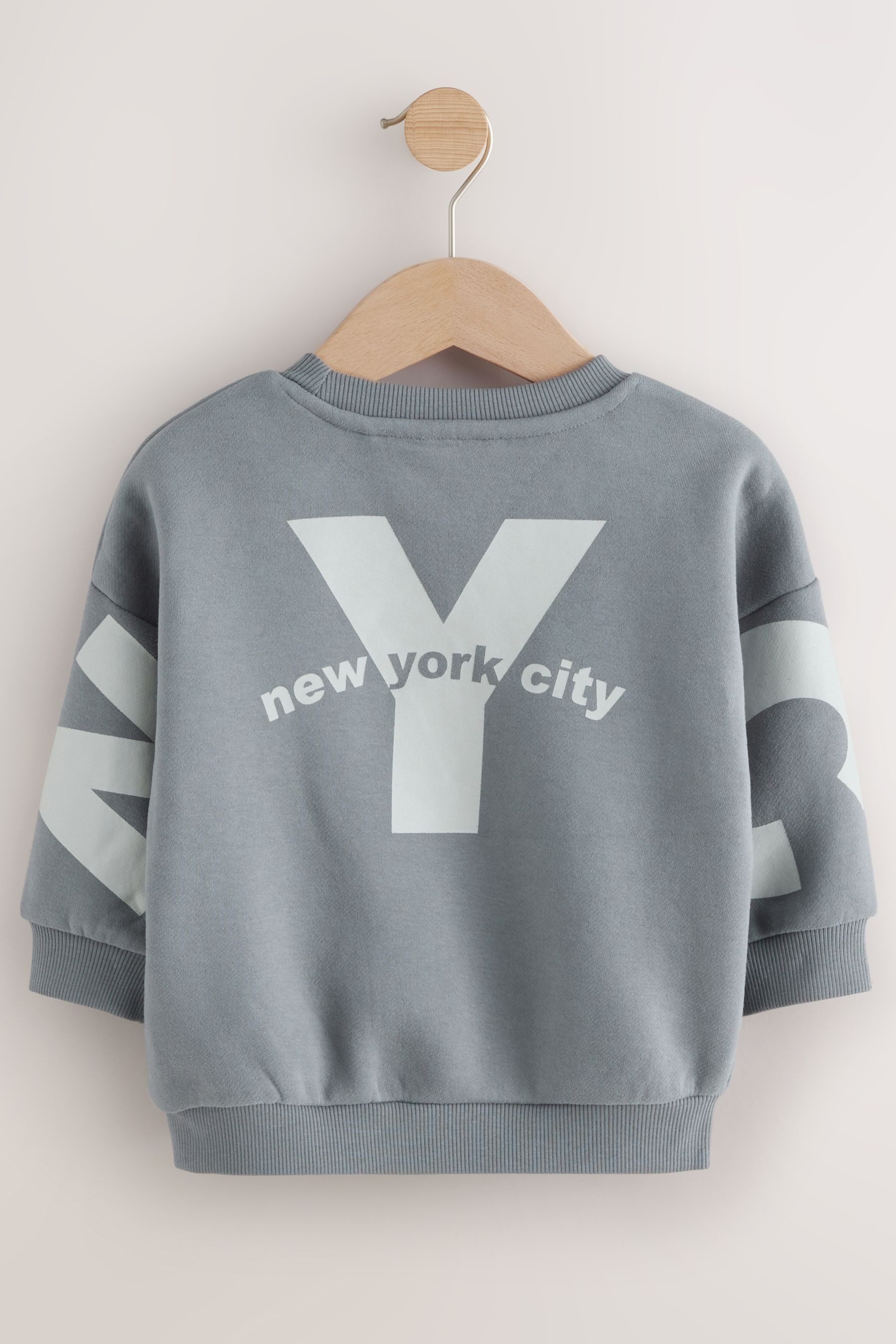 Next Sweater Jersey-Sweatshirt mit Rückenprint (1-tlg) günstig online kaufen