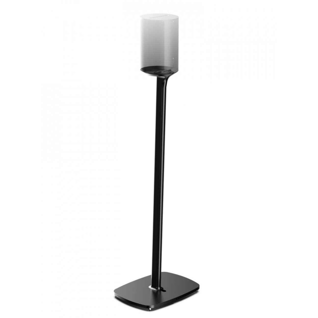 Flexson Lautsprecherständer Flexson ERA 100 Standfuß FLXE100FS1021EU Schwarz, (Ideale Positionierung für Hörerlebnisse im Sitzen)