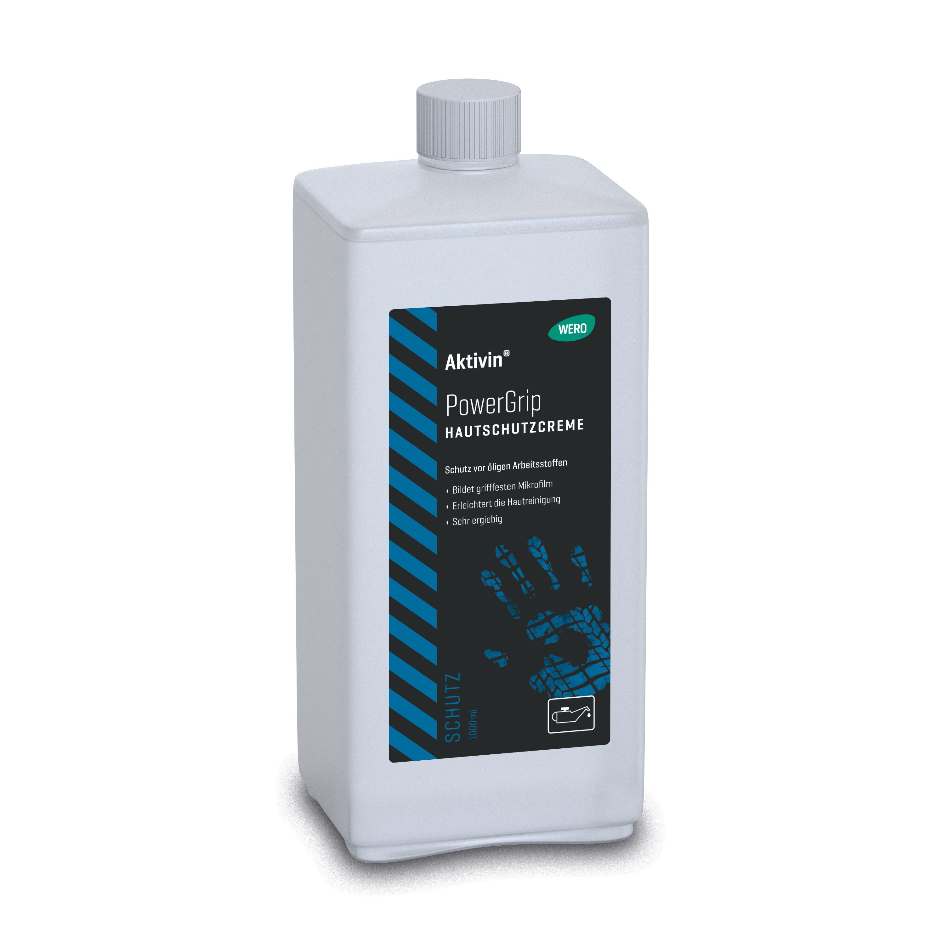 Aktivin® Hautcreme PowerGrip Hautschutzcreme, 1000 ml