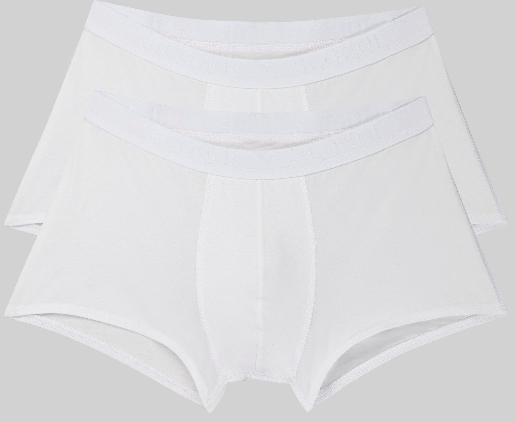 Sloggi Hipster 24/7 (Packung, 2-St) Herren-Hipster, Boxer WHITE