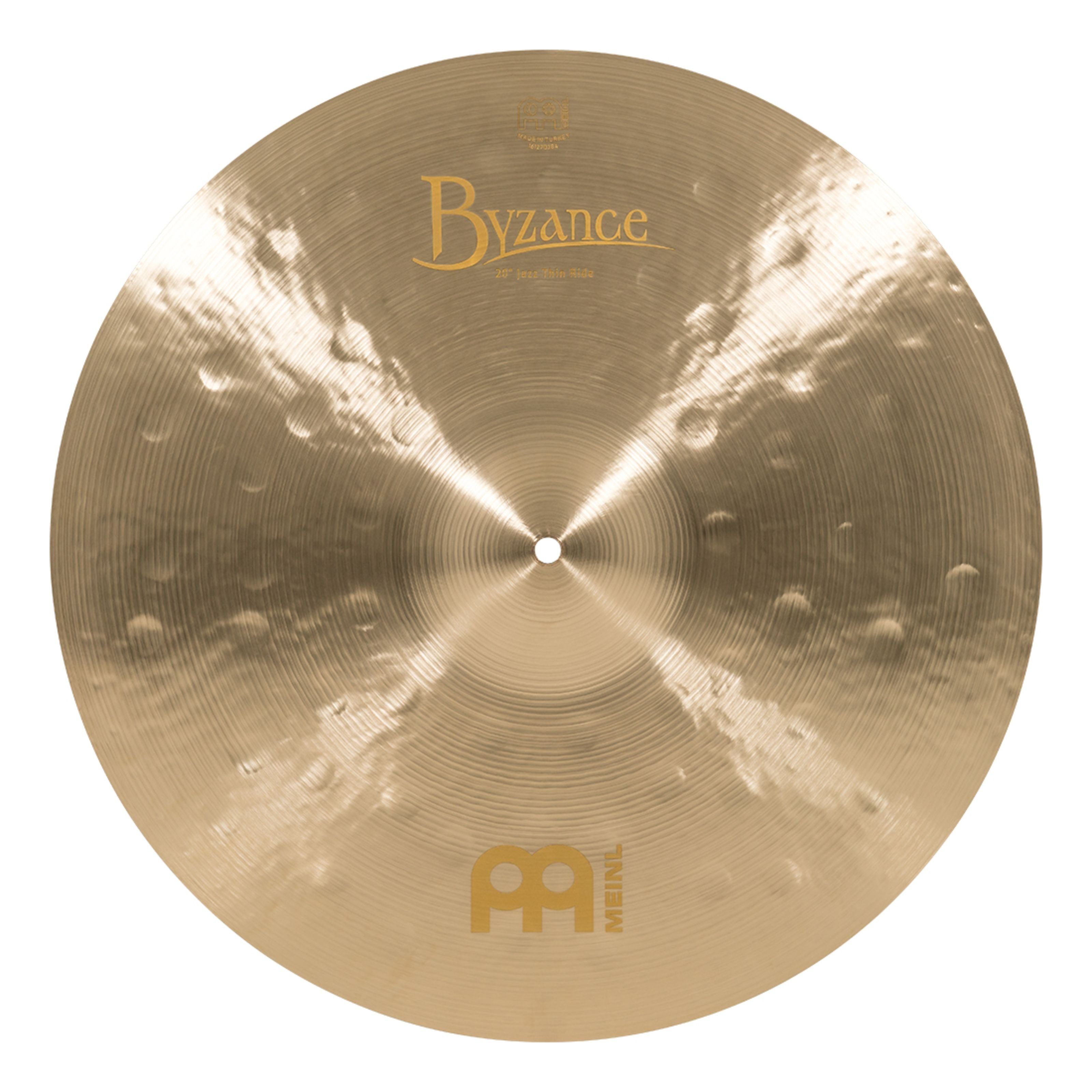 Meinl Percussion 20" - Ride Cymbal Byzance Spielzeug-Musikinstrument, Thin Jazz B20JTR Ride