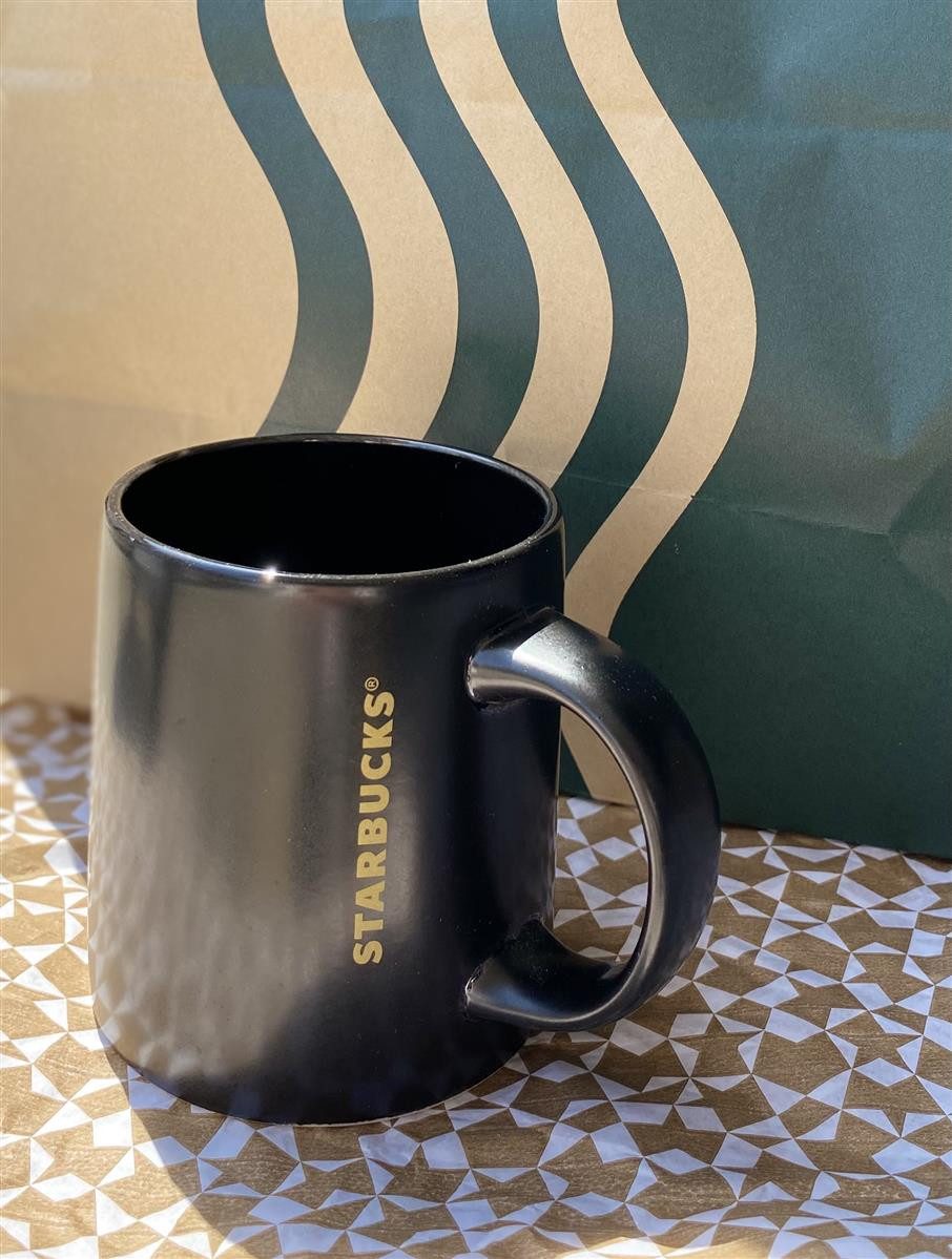Original Starbucks Isolierbecher 355 Ml – Schwarz, Doppelwandig, Für Heiße & Kalte Getränke