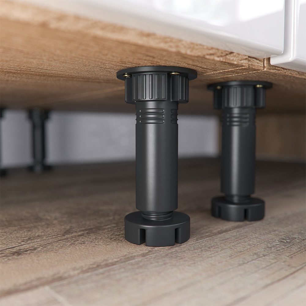 Vicco Küchenzeile Raul, Weiß/Goldkraft Eiche, 240 cm, AP Sonoma