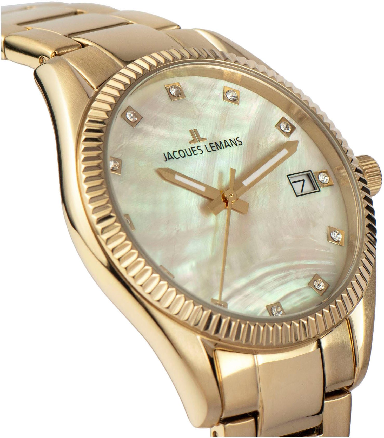 Jacques Lemans Quarzuhr Derby 50-4O, Armbanduhr, günstig online kaufen
