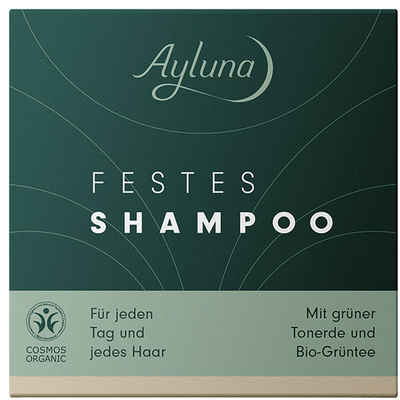 Ayluna Festes Haarshampoo Festes Shampoo für jeden Tag, 60 g