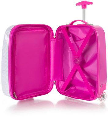 Heys Kinderkoffer Hello Kitty rosa, 46 cm, 2 Rollen, Kindertrolley Handgepäck-Koffer mit Quick-Release-Trolley-Griffsystem