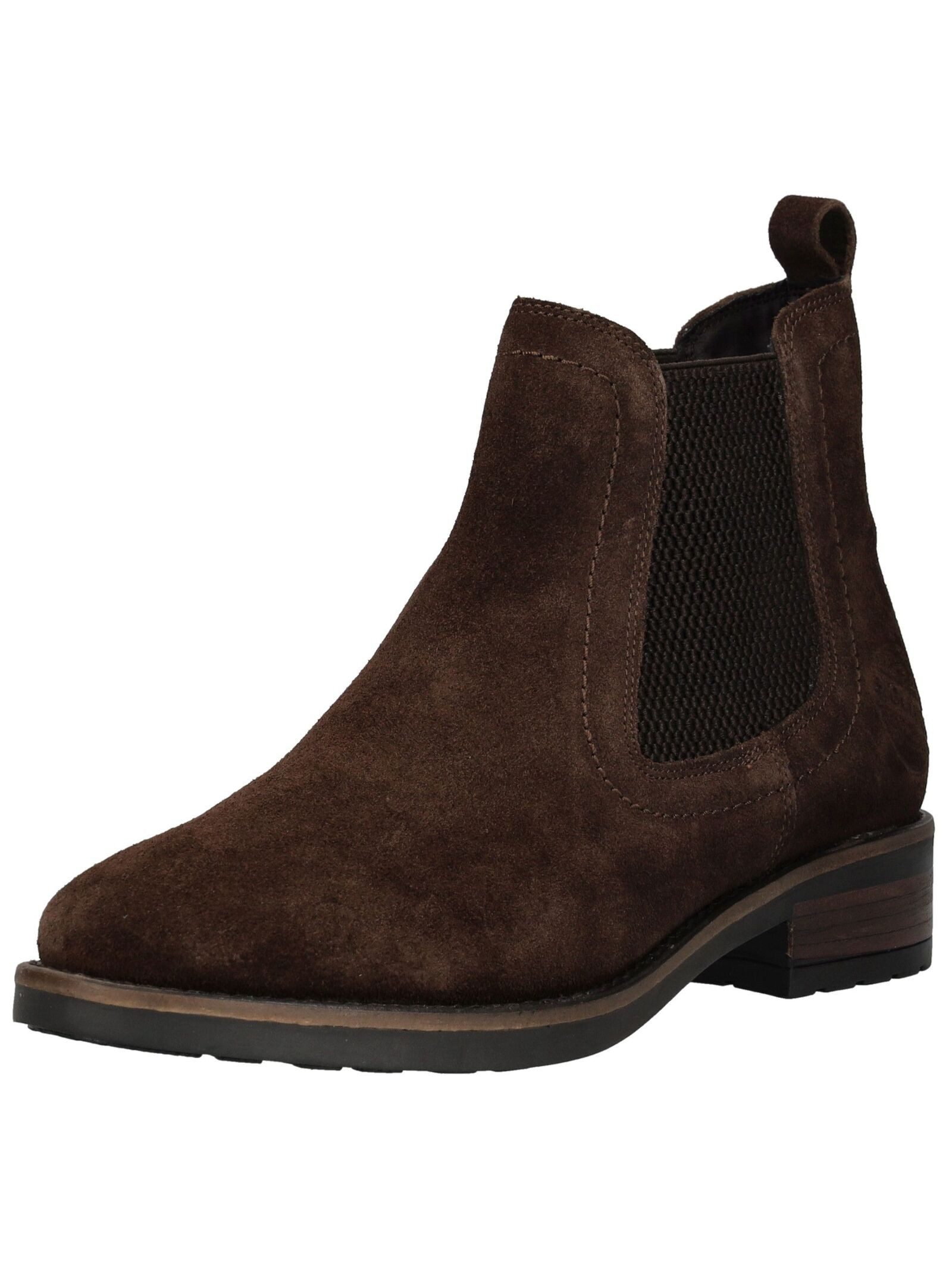 s.Oliver Stiefelette Veloursleder/Textil . Stiefelette günstig online kaufen