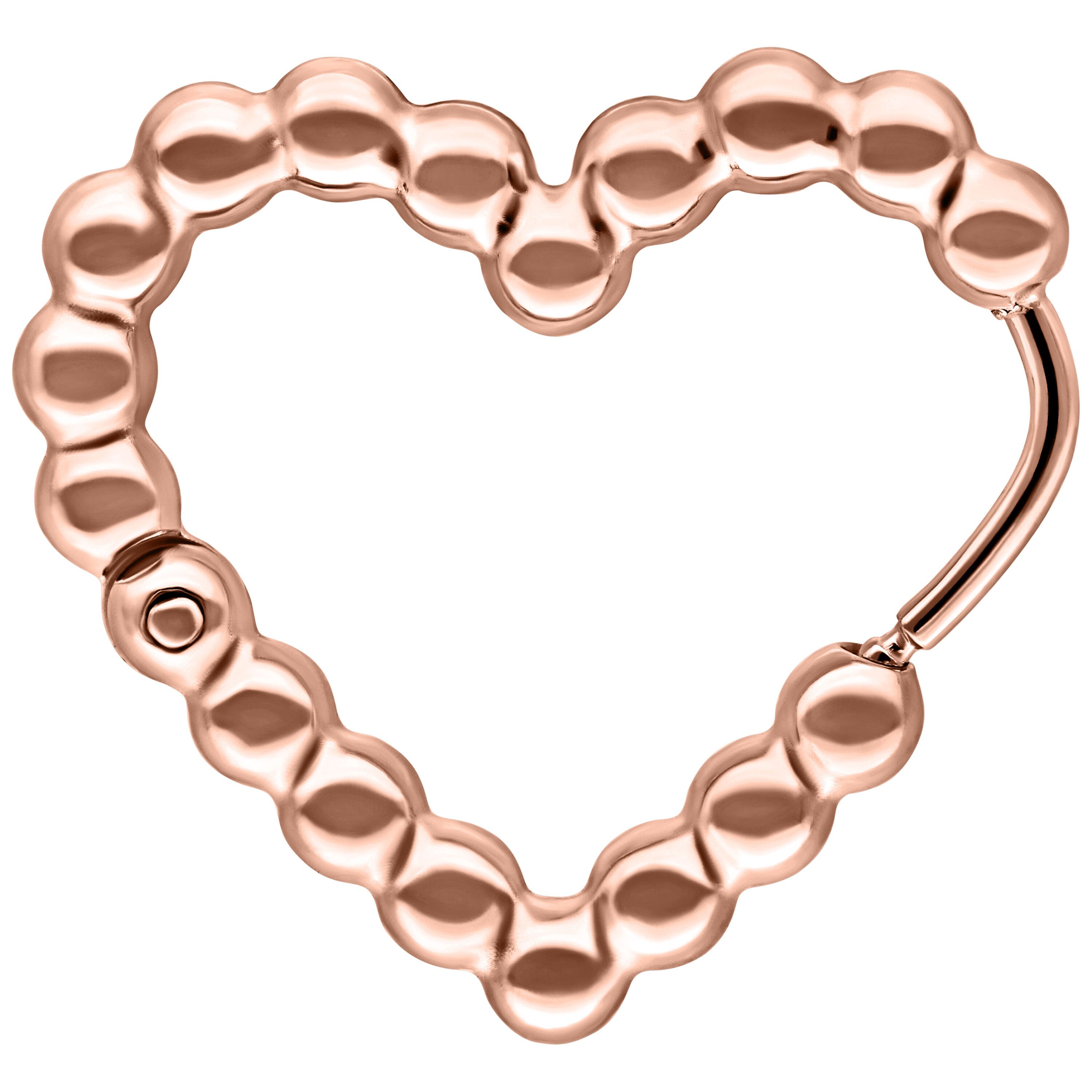 Wildcat Paar Ohrhänger Heart Bubble Hoops, wasserfest, langlebig, hautvertr günstig online kaufen