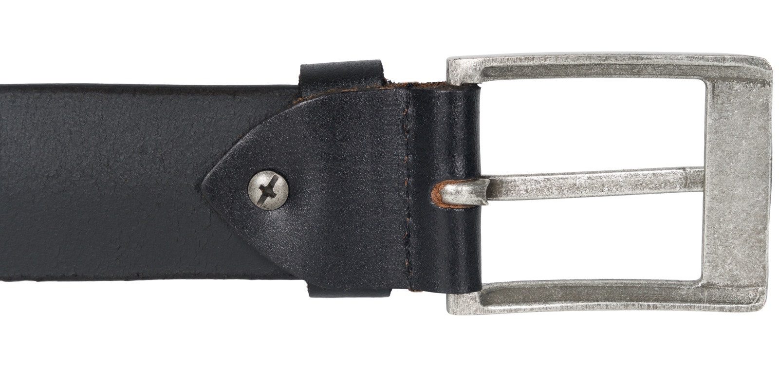 styleBREAKER Ledergürtel Unisex Rindsleder Gürtel (1-St)