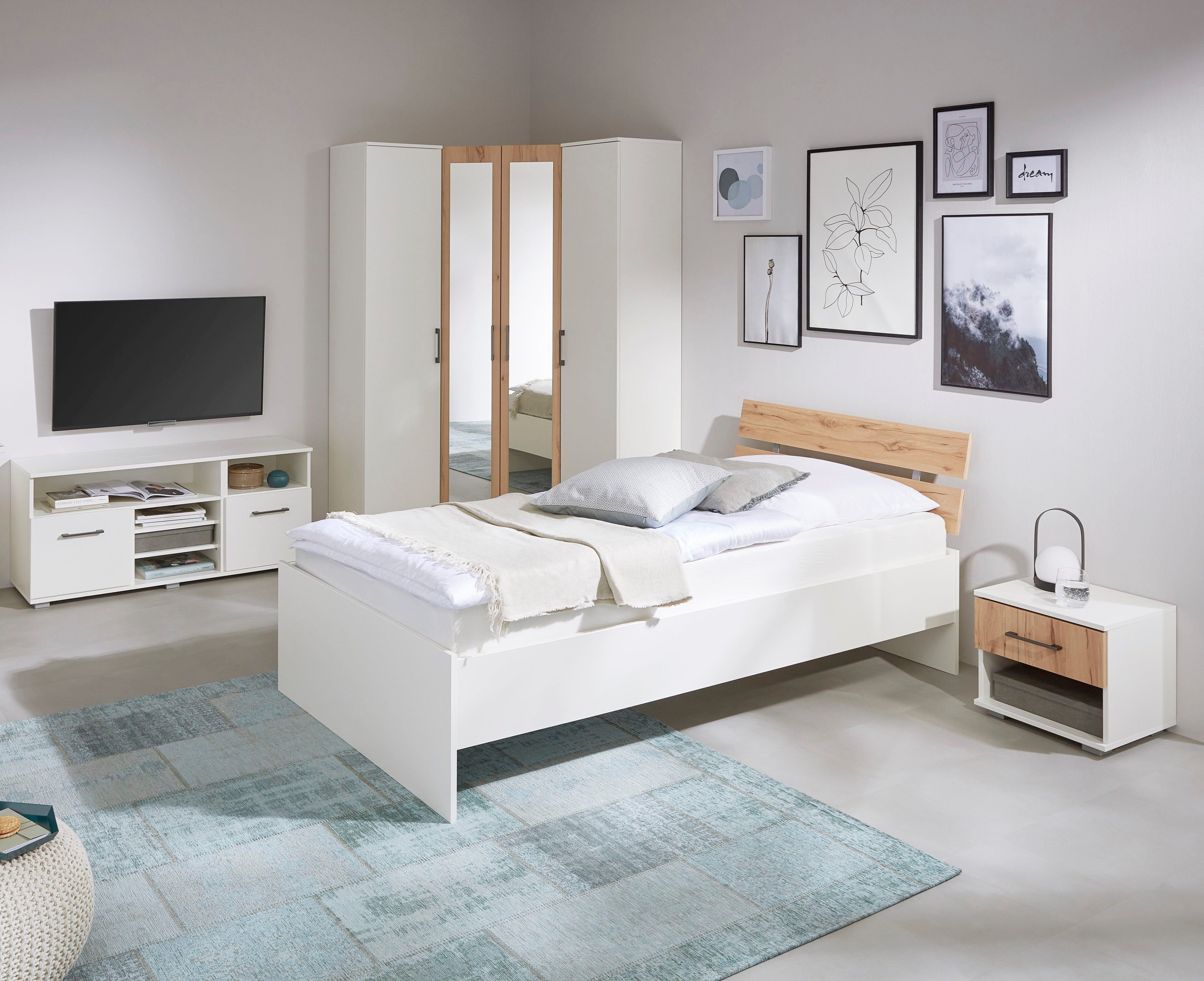priess Jugendzimmer-Set Lissabon, (6-tlg), 6-teiliges Set