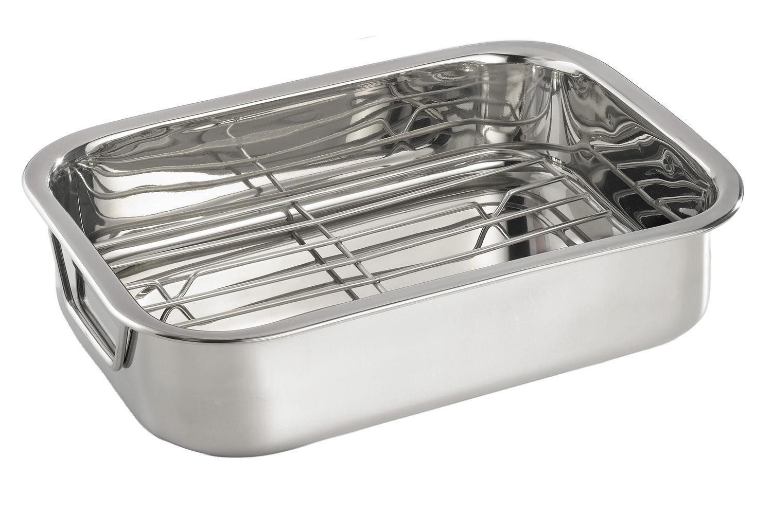 bongusto Bräter Bratreine BERNADETTE, B 37,6 x H 7 x T 27 cm, spülmaschinengeeignet, backofengeeignet bis 250 °C