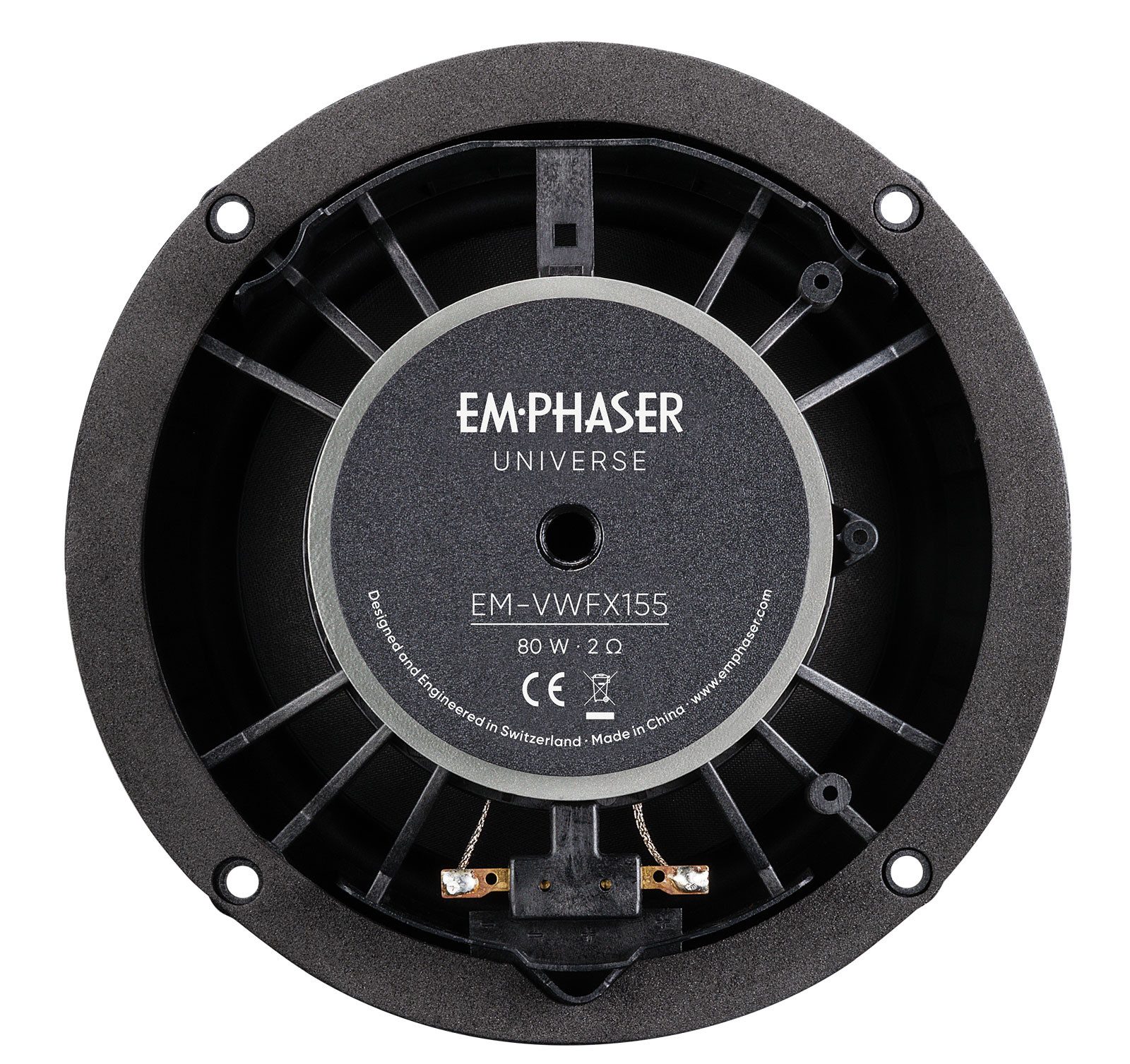 Emphaser EM-VWFX155 15,5cm Compo-Lautsprechersystem für VW, Seat und für Skoda Auto-Lautsprecher
