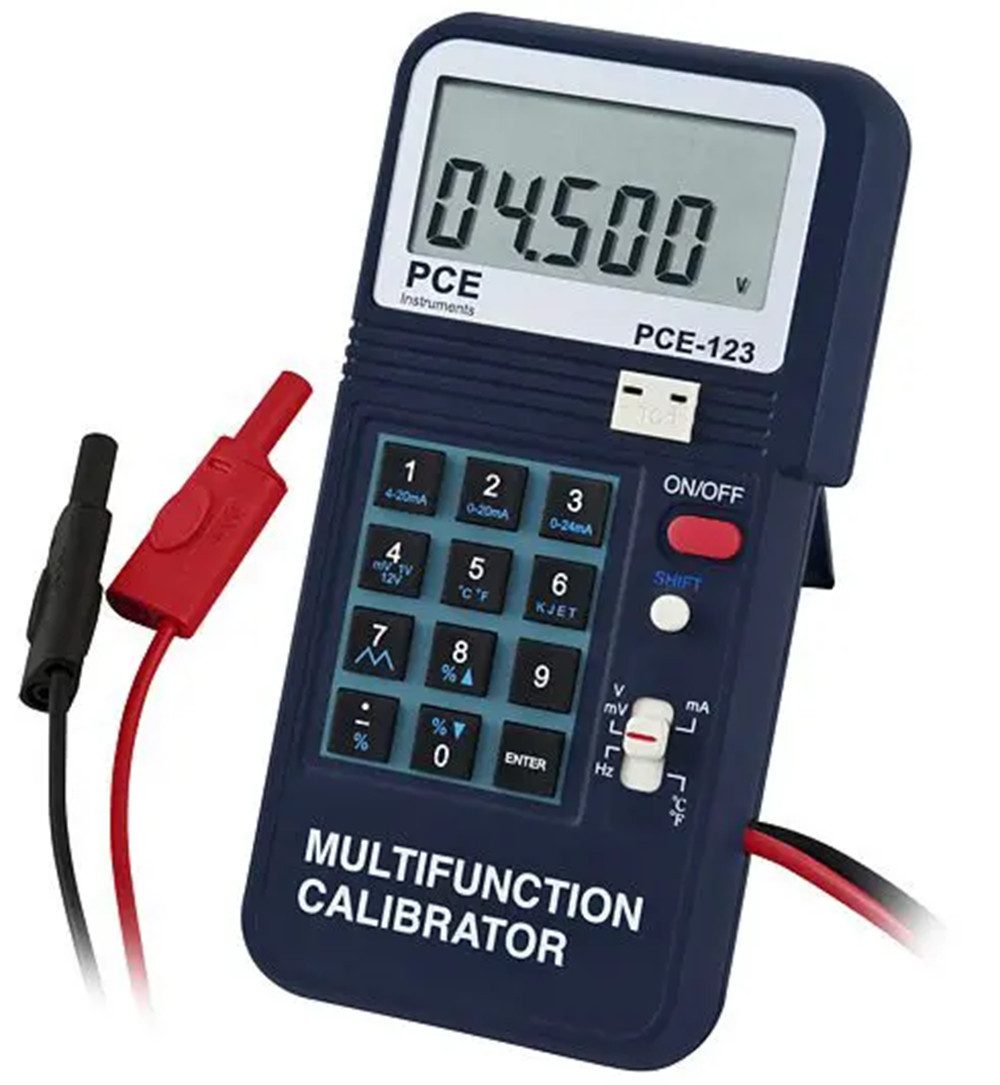 Spannungsprüfer Digitalmultimeter PCE-123, Messung elektrischer Einheitssignale
