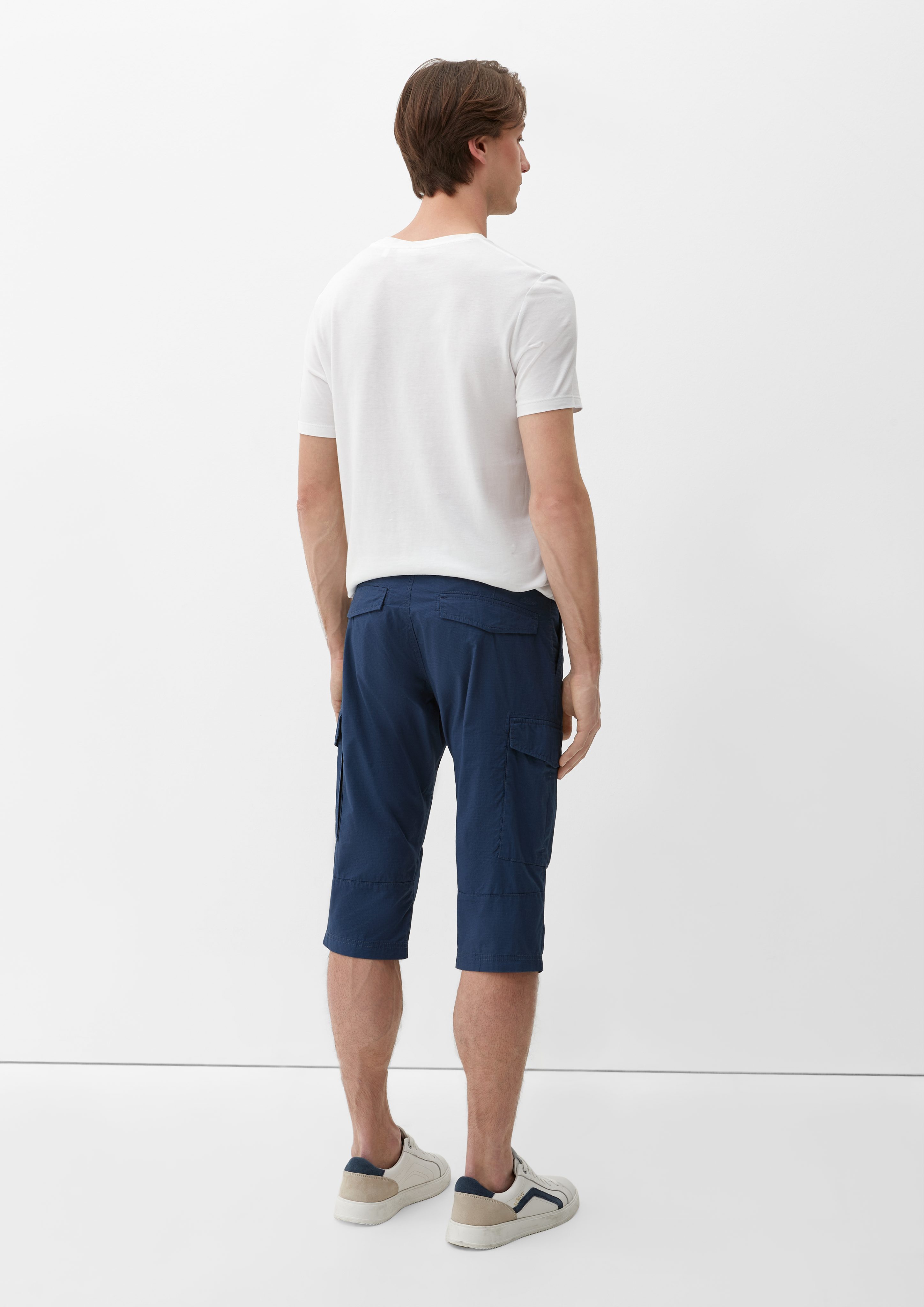 Cargotaschen File: Bermudas Bermuda Garment mit Dye s.Oliver tiefblau