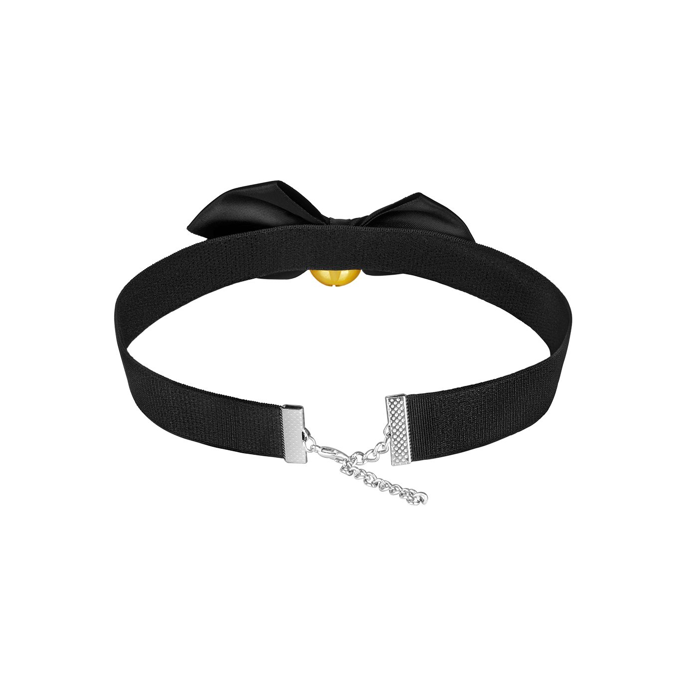 EIS Erotik-Halsband Halsband, goldenes glänzende größenverstellbar, Optik, Glöckchen EIS
