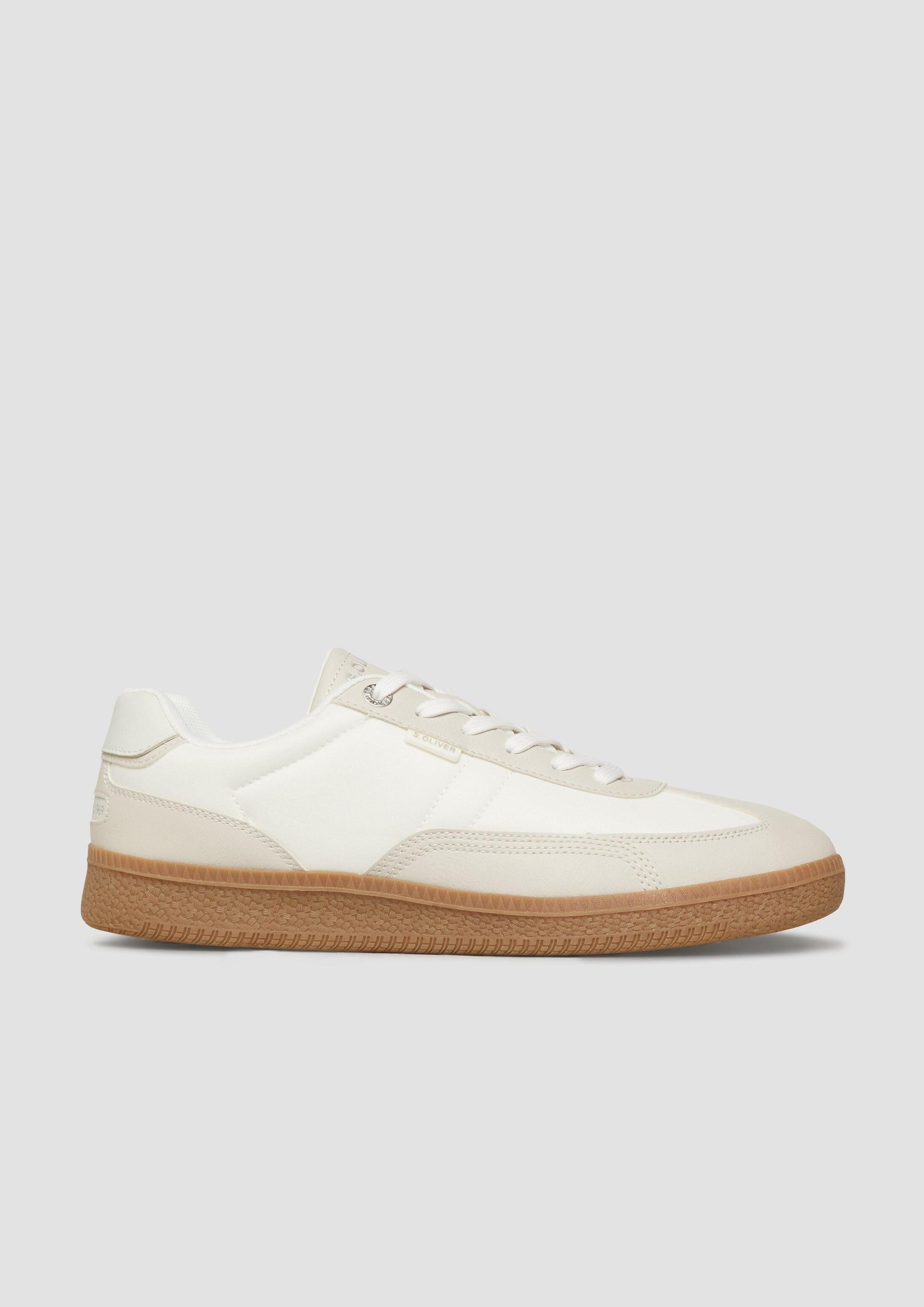 s.Oliver Sneakers Sneaker Schnür-Sneaker in Leder-Optik