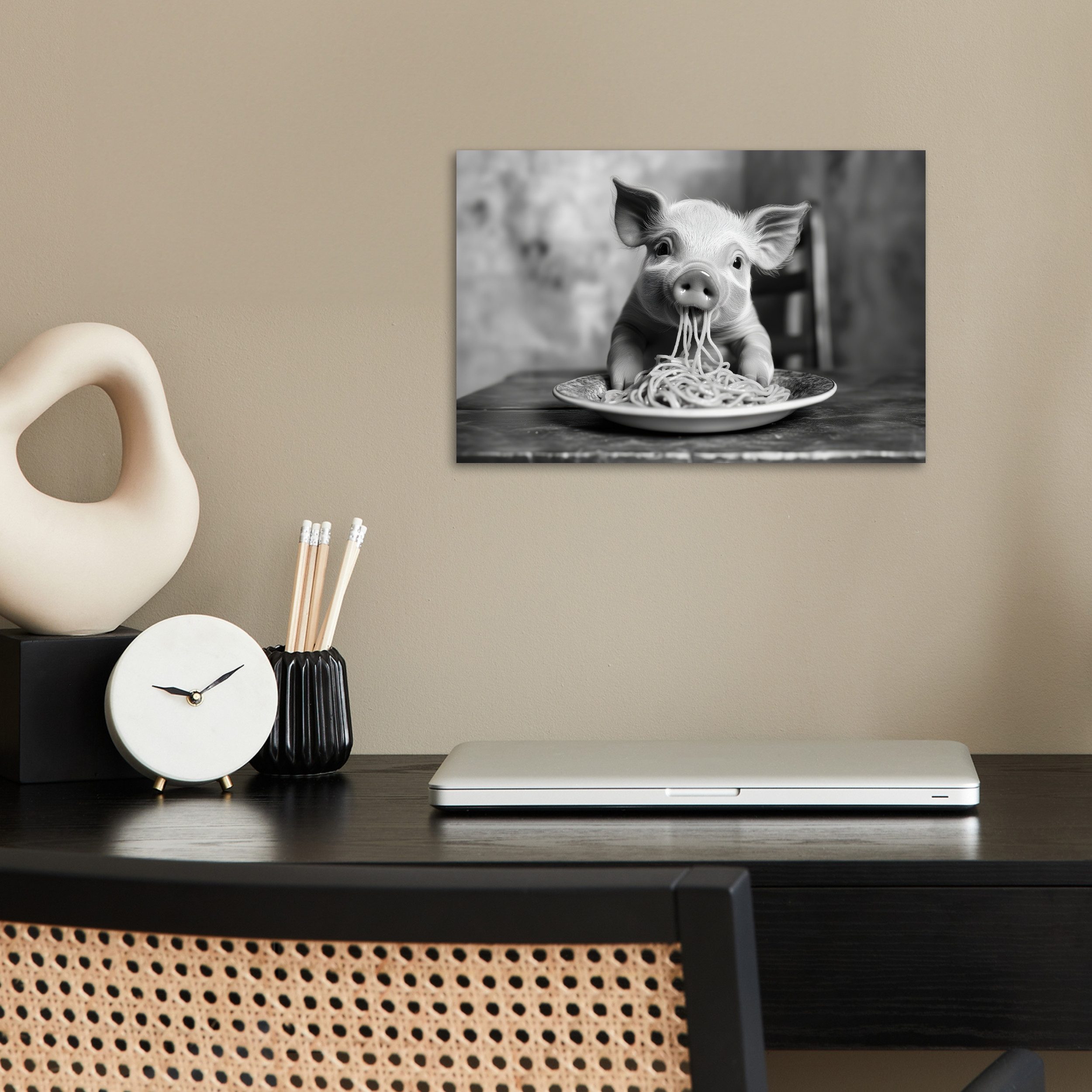 MuchoWow Poster Schwein - Niedlich - günstig online kaufen