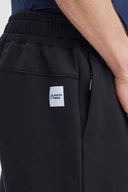 North Bend Sweatshorts NBTade M Technical Sweat Shorts sportliche Sweatshorts mit Logobadge