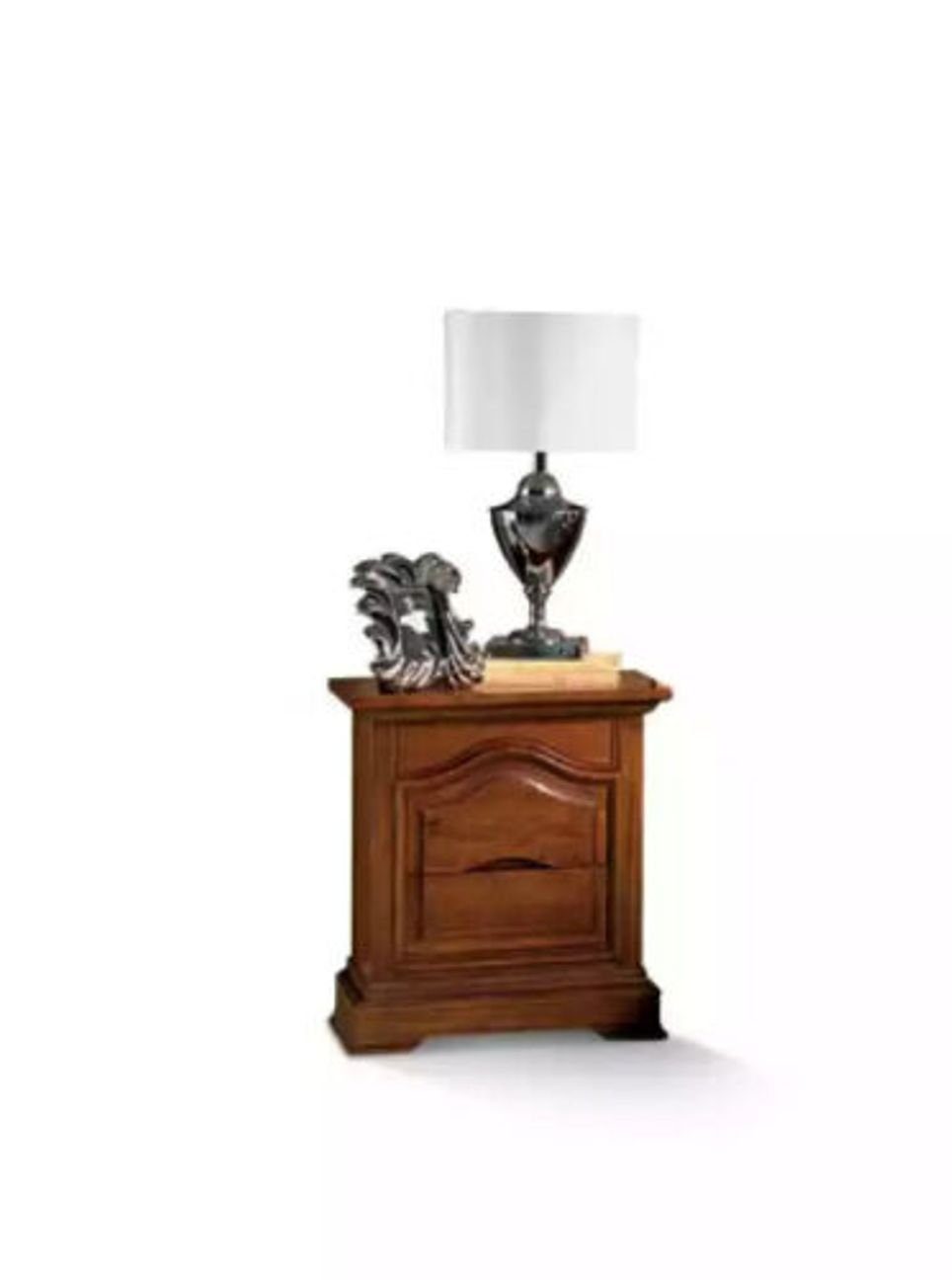 Nachttisch), Design Möbel Italy Nachttisch (1-St., Made Neu Holz Beistelltisch Braun Nachttisch in Schlafzimmer JVmoebel