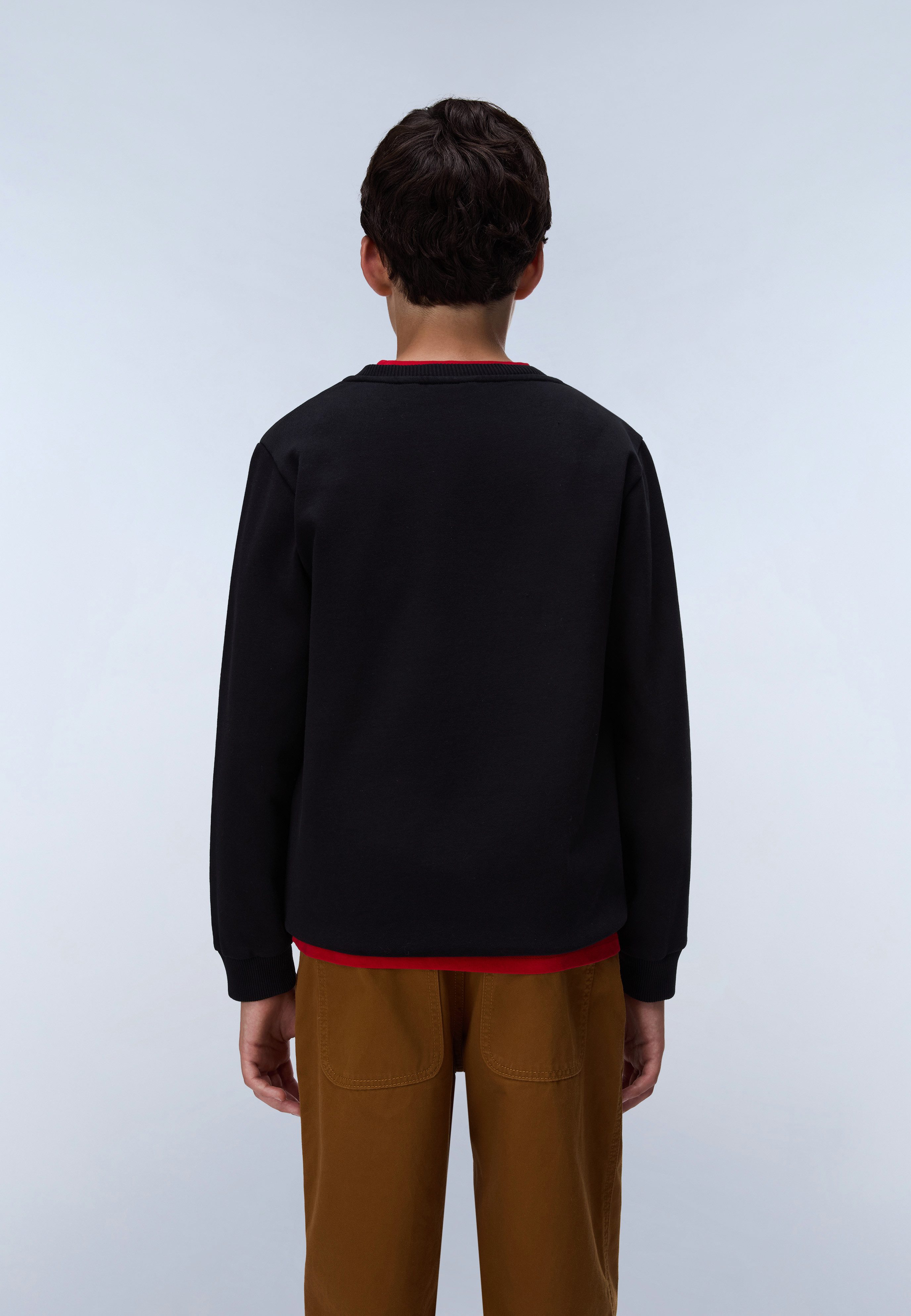 Napapijri Sweatshirt klassische Sweatshirt-Ausführung, aus Baumwolle und Polyester – Bild 3 von 5
