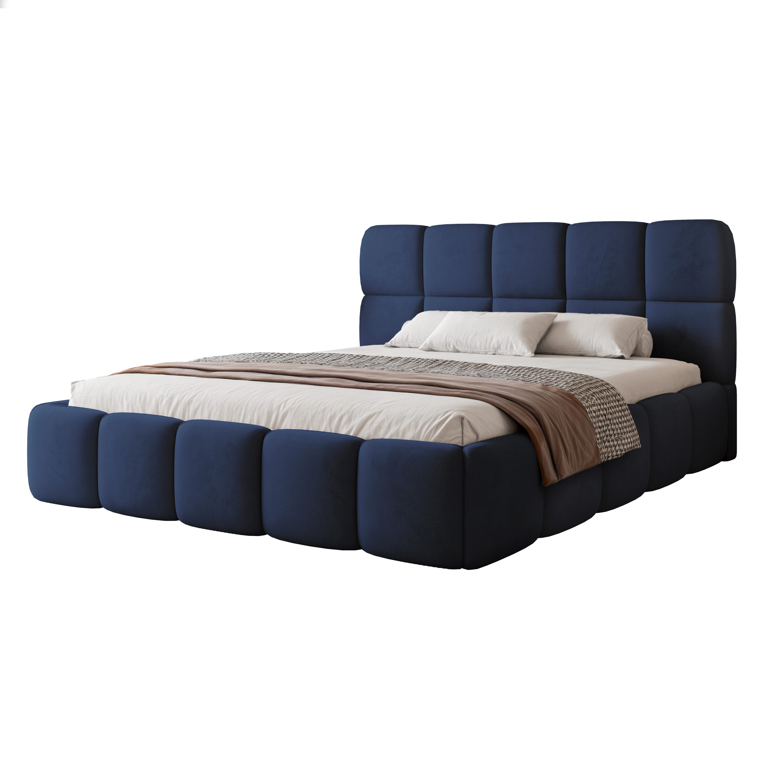 yourhouse24 Polsterbett Cloud Doppelbett Bettgestell Lattenrost günstig online kaufen