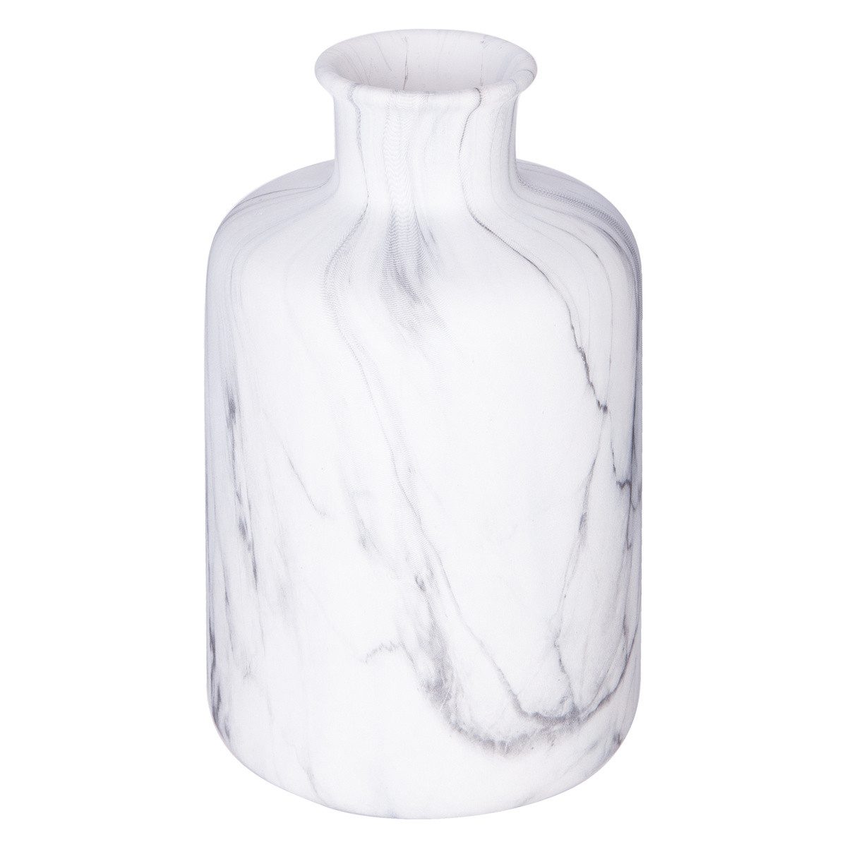 Atmosphera Créateur d'intérieur Dekovase Blumenvase aus Keramik MARBLE, 17,5 cm (einzeln)