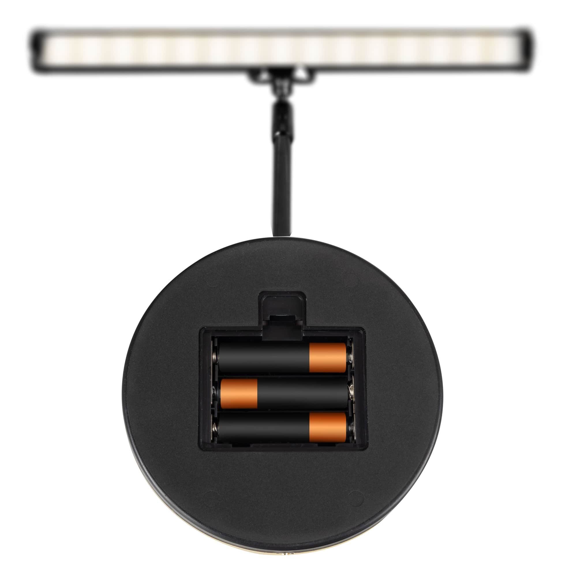 Showlite Digitalpiano PL-1WW LED Klavierleuchte, Klavierlampe mit 15 LEDs - warmweißes Licht in 2 Stufen