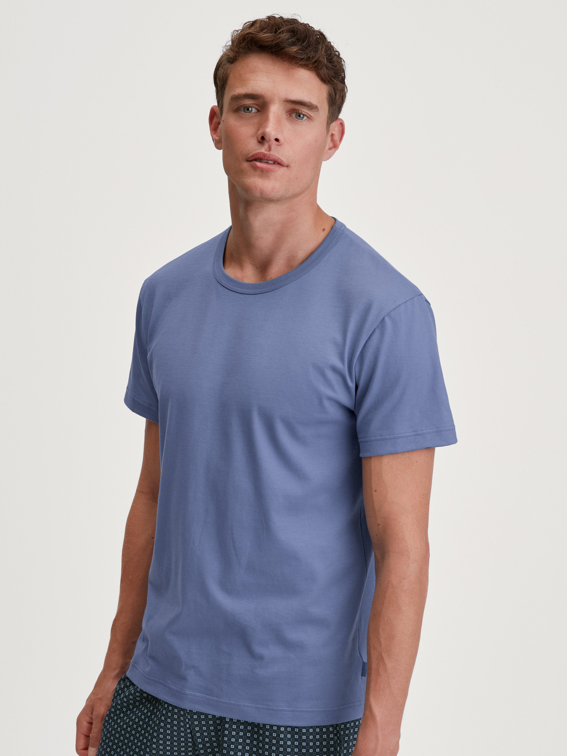 CALIDA Kurzarmshirt RMX Sleep Weekend Herren günstig online kaufen