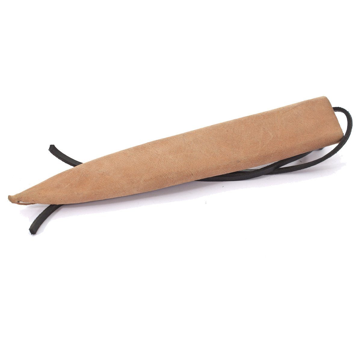 Vehi Mercatus Universalmesser Lederscheide für Messer 21 cm Naturbraun ungefettet