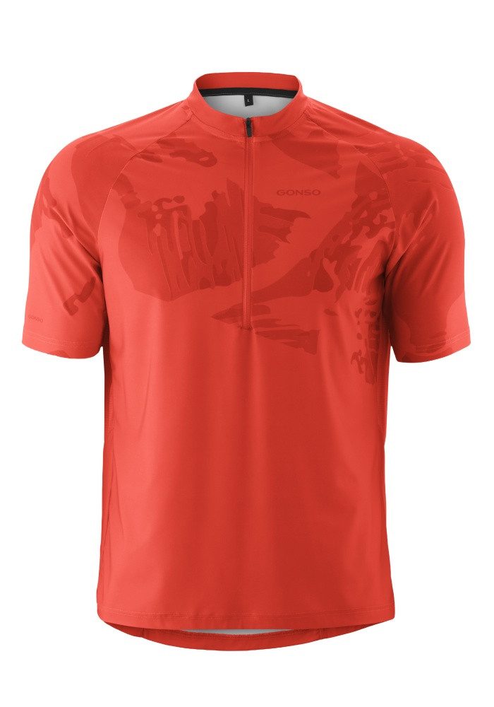 T-Shirt Gonso Adventure Jersey 3/4 Zip Herren